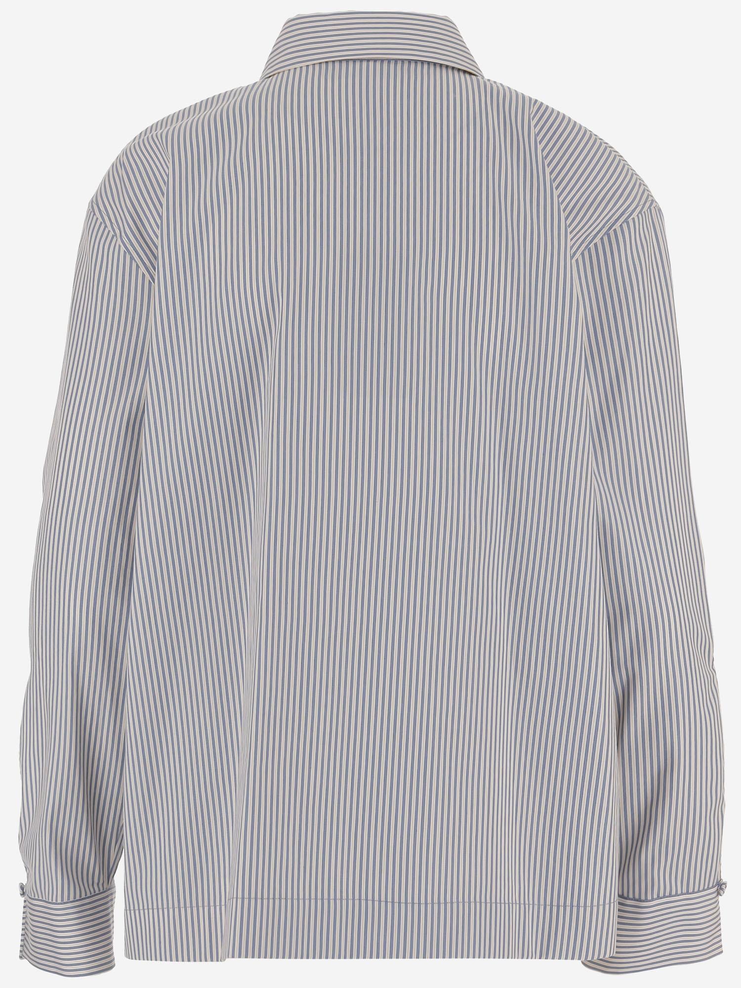 Fendi CAMICIA IN COTONE CON MOTIVO A RIGHE, view 2
