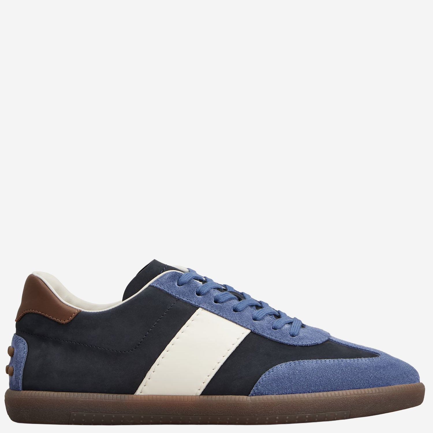 Tod's SNEAKERS IN PELLE SCAMOSCIATA E NABUK