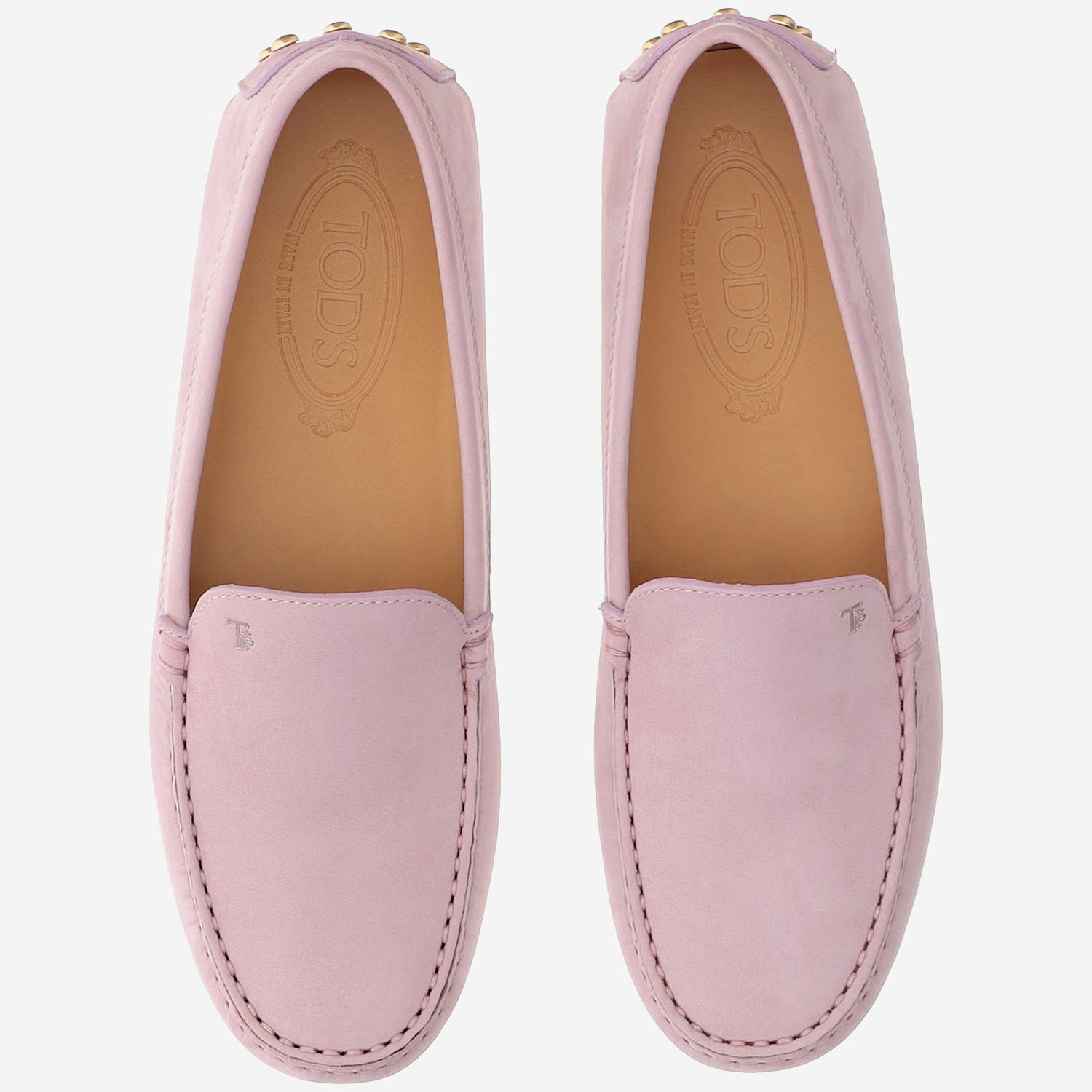 Tod's Mocassini gommini in pelle scamosciata, view 2