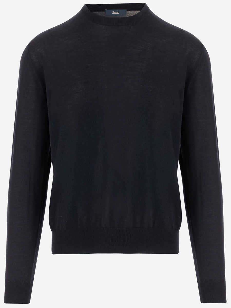 Herno MAGLIA IN LANA E SETA