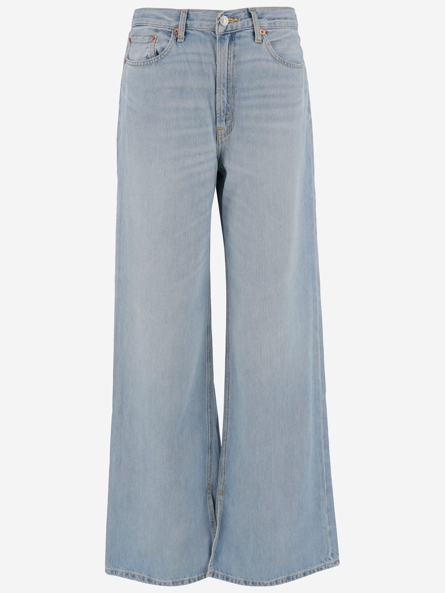 RE/DONE JEANS IN COTONE E LYOCELL