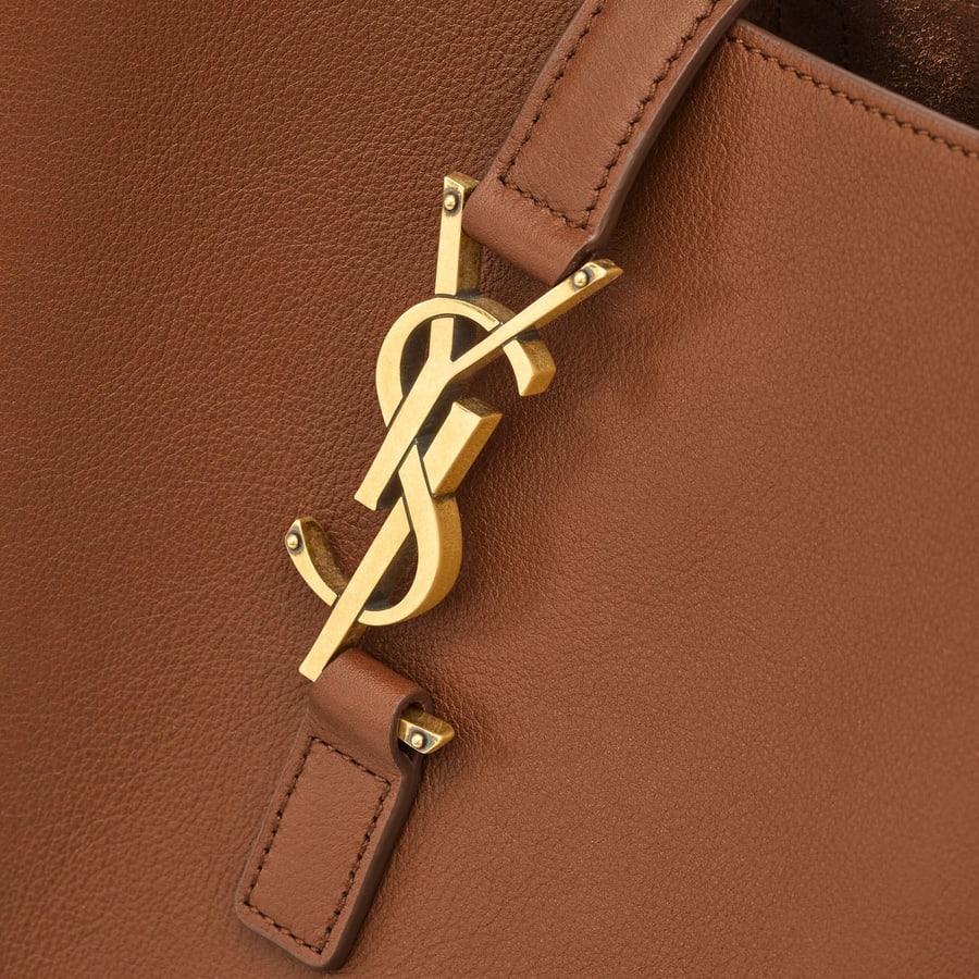 Saint Laurent BORSA LE 5 À 7 IN PELLE MARTELLATA, view 4