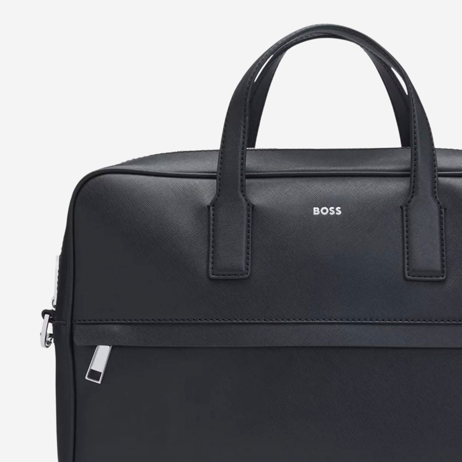 HUGO BOSS BORSA PORTADOCUMENTI CON LOGO, view 4