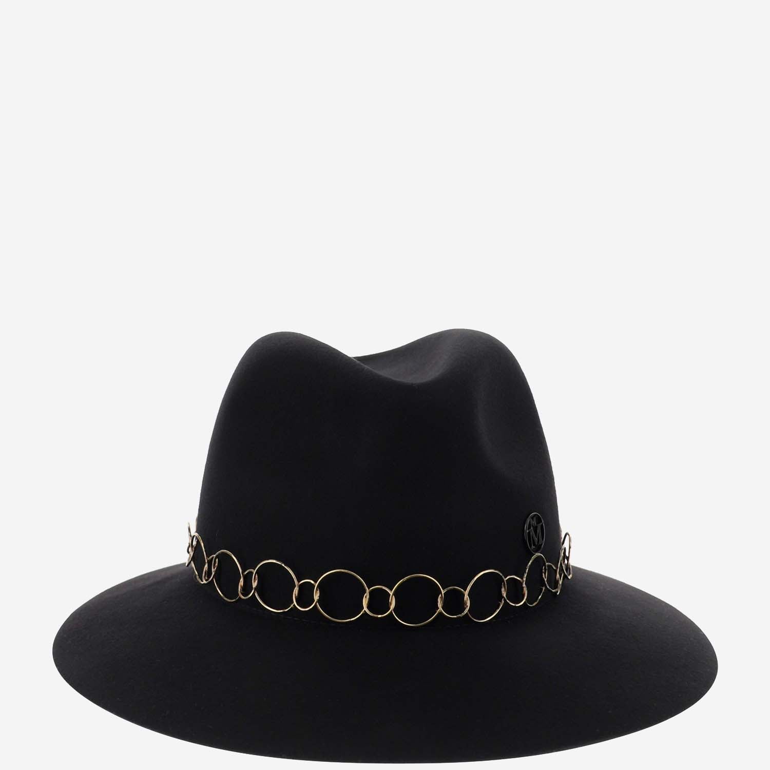MAISON MICHEL FEDORA HENRIETTA IN FELTRO