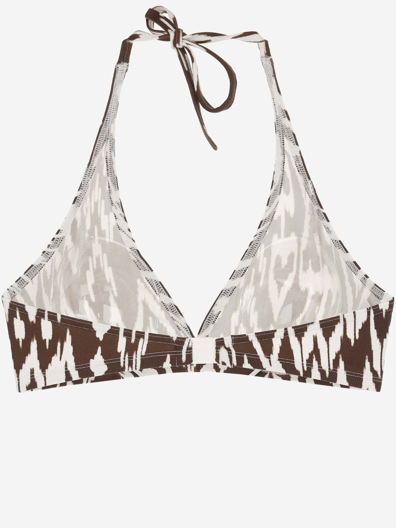 ERES TOP BIKINI STORM IN NYLON STRETCH, view 2