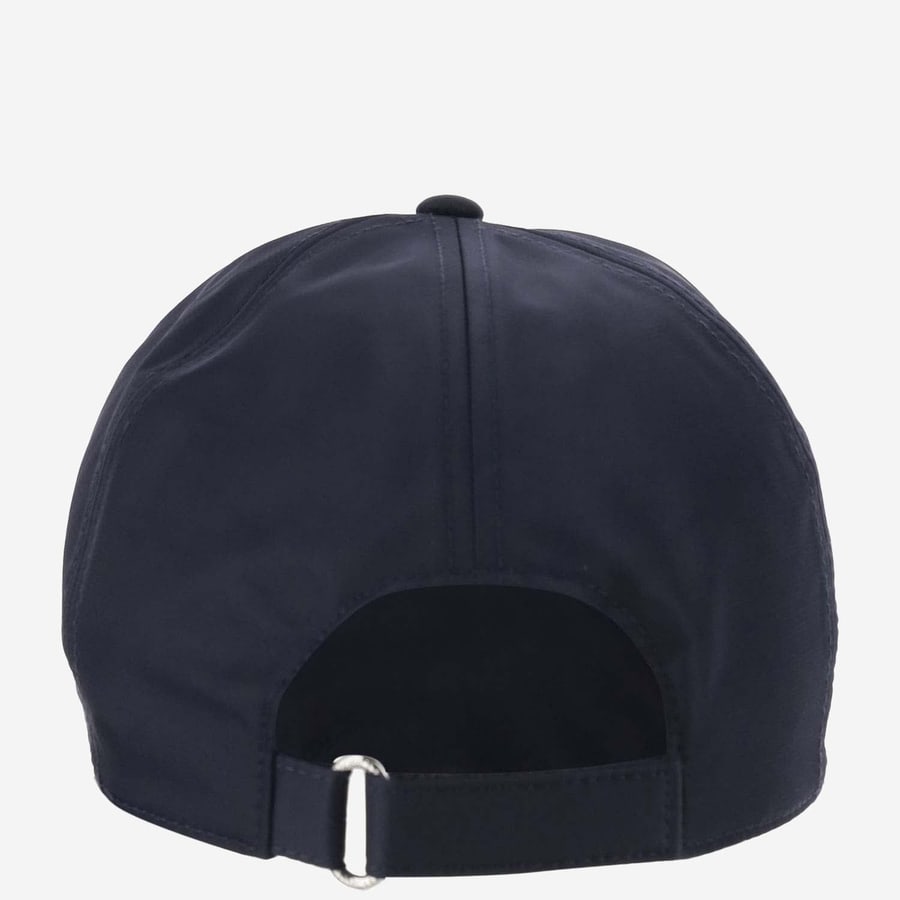 Moncler CAPPELLO DA BASEBALL IN IN SATIN CON LOGO, view 3