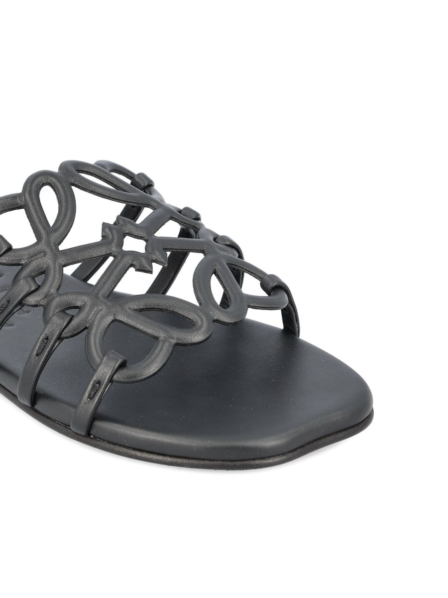 Loewe Sandali realizzati in pelle., view 4
