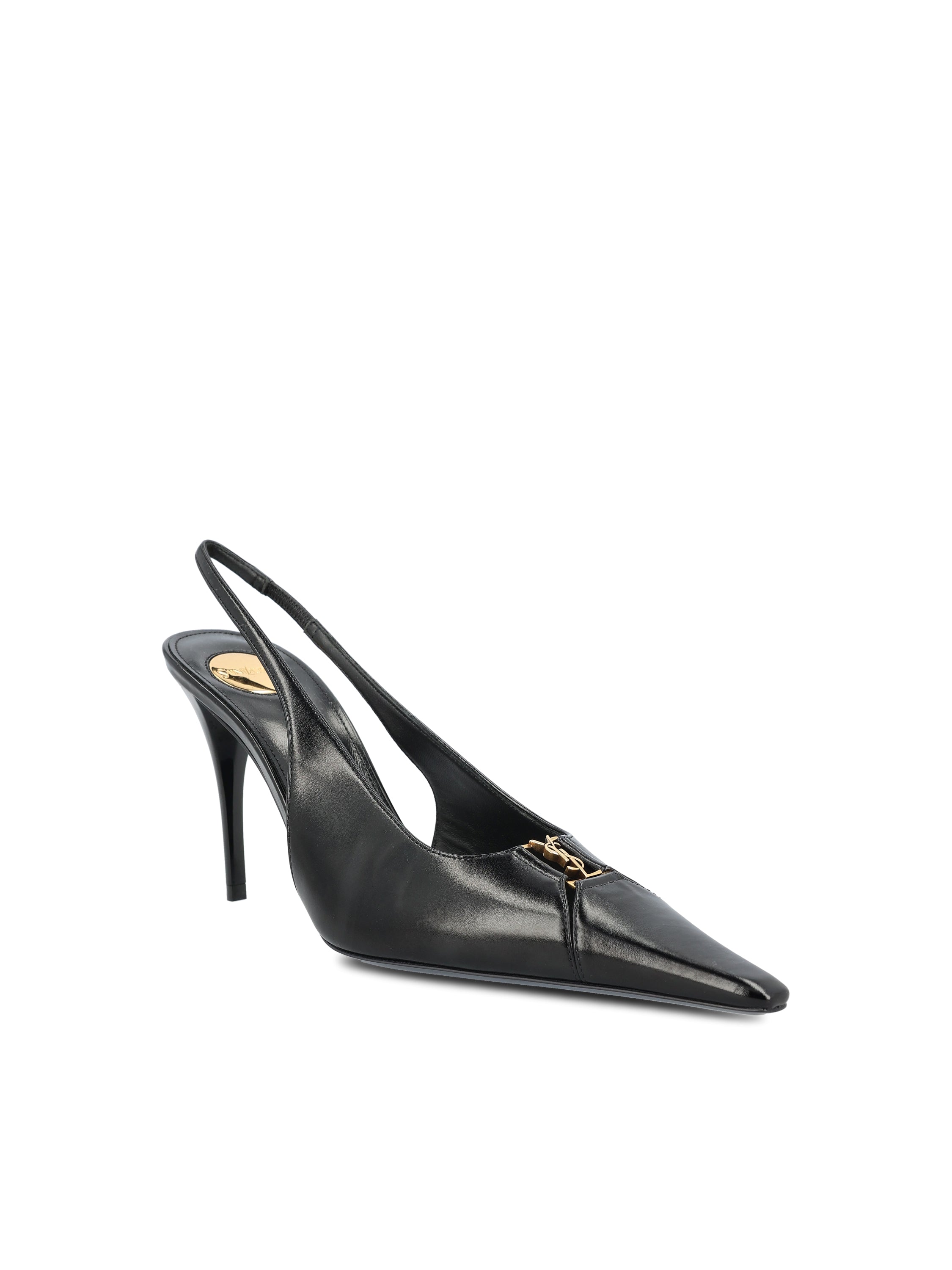 Saint Laurent Décolleté realizzate in pelle., view 2