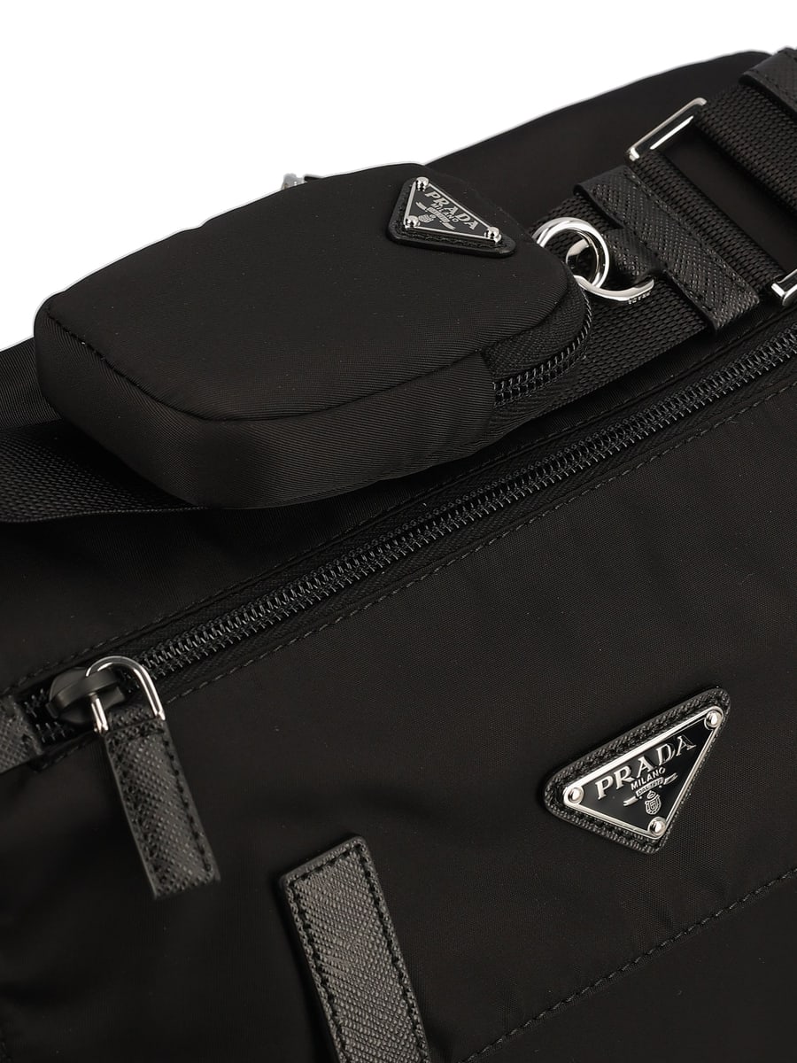 Prada Borsa in Re-Nylon., view 4