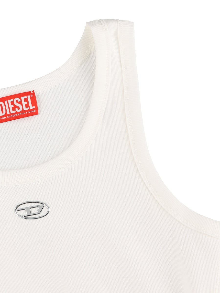 Diesel Canotta realizzata in cotone., view 4