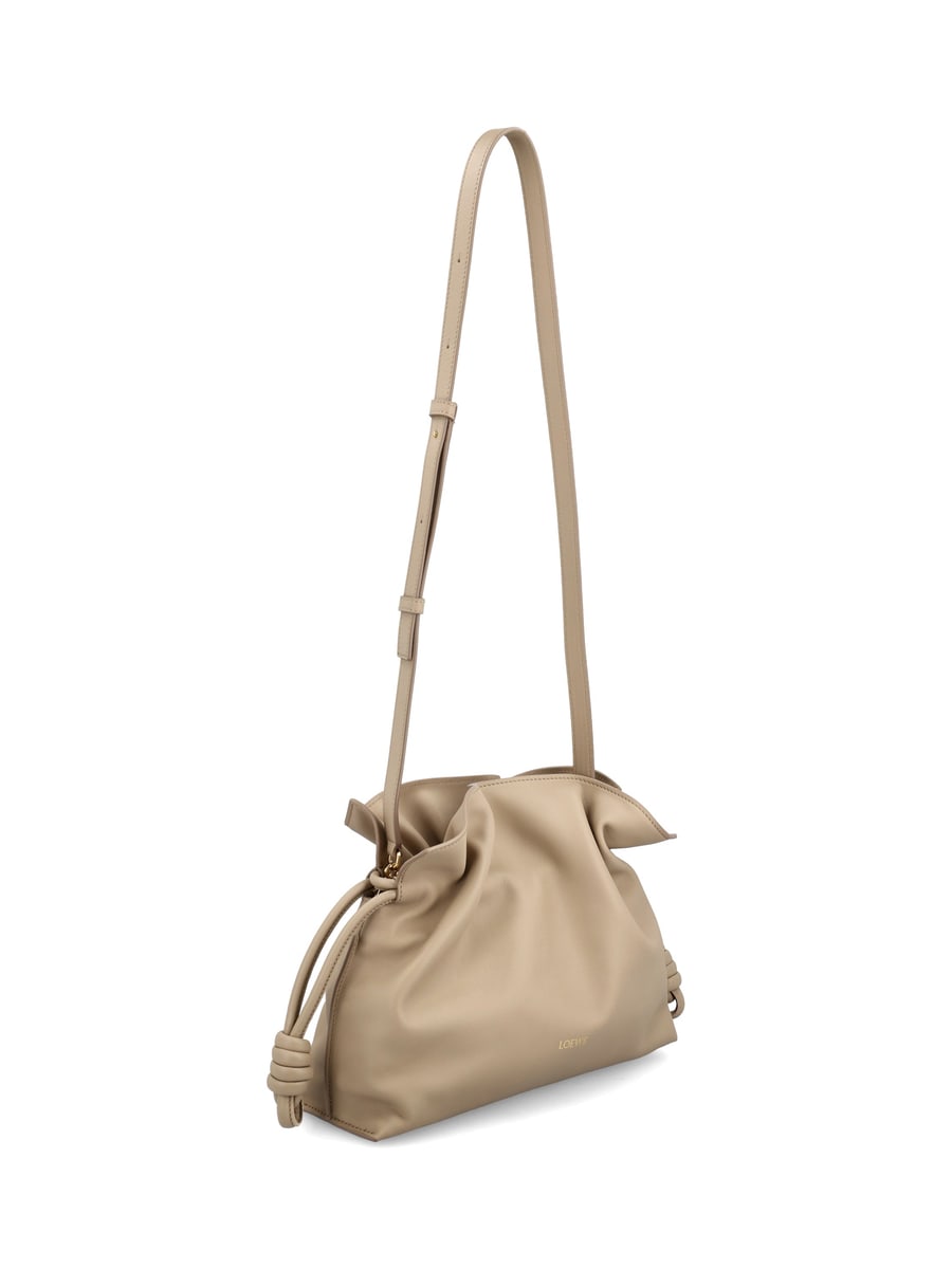 Loewe Clutch in pelle., view 3