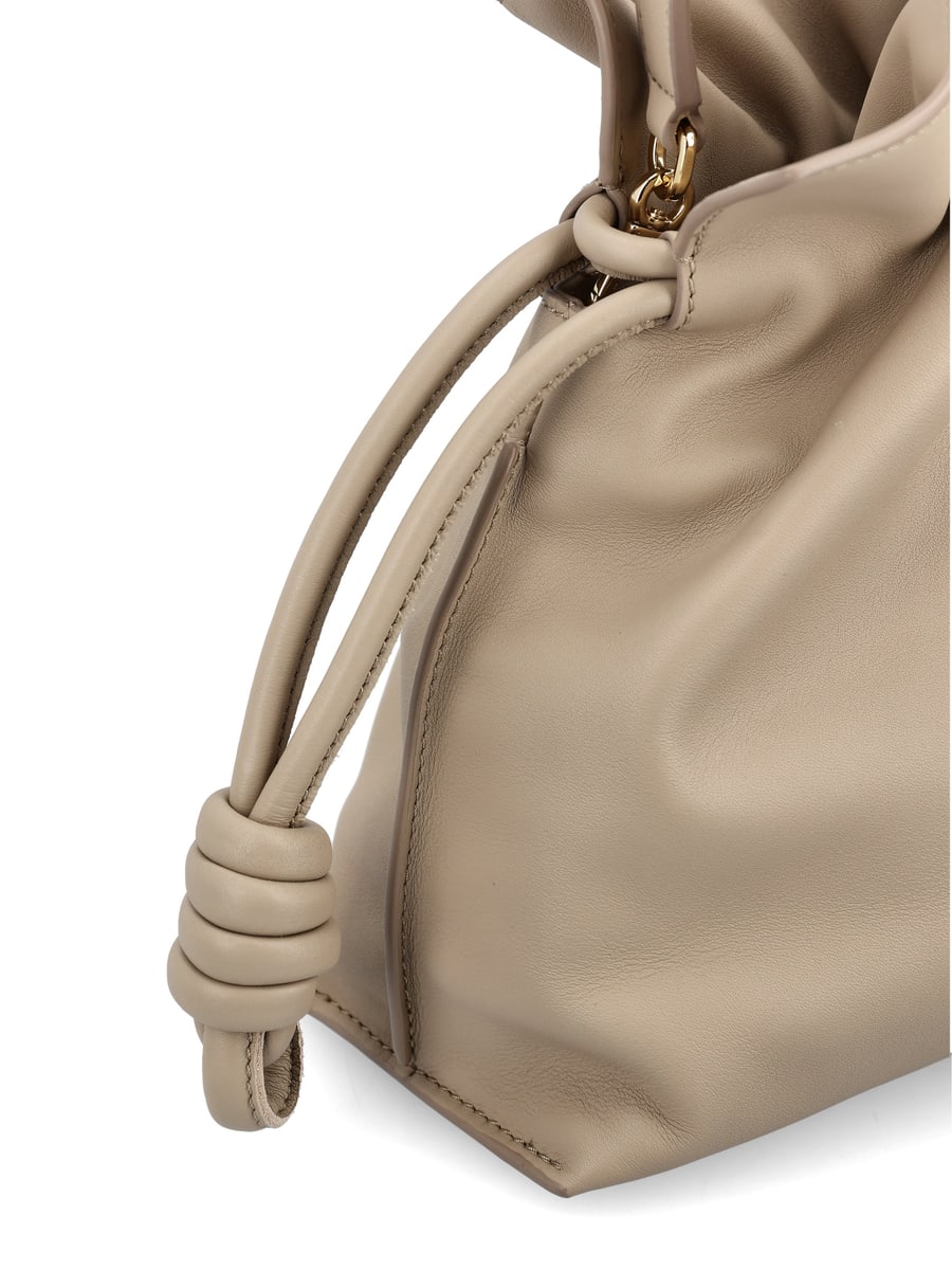 Loewe Clutch in pelle., view 4