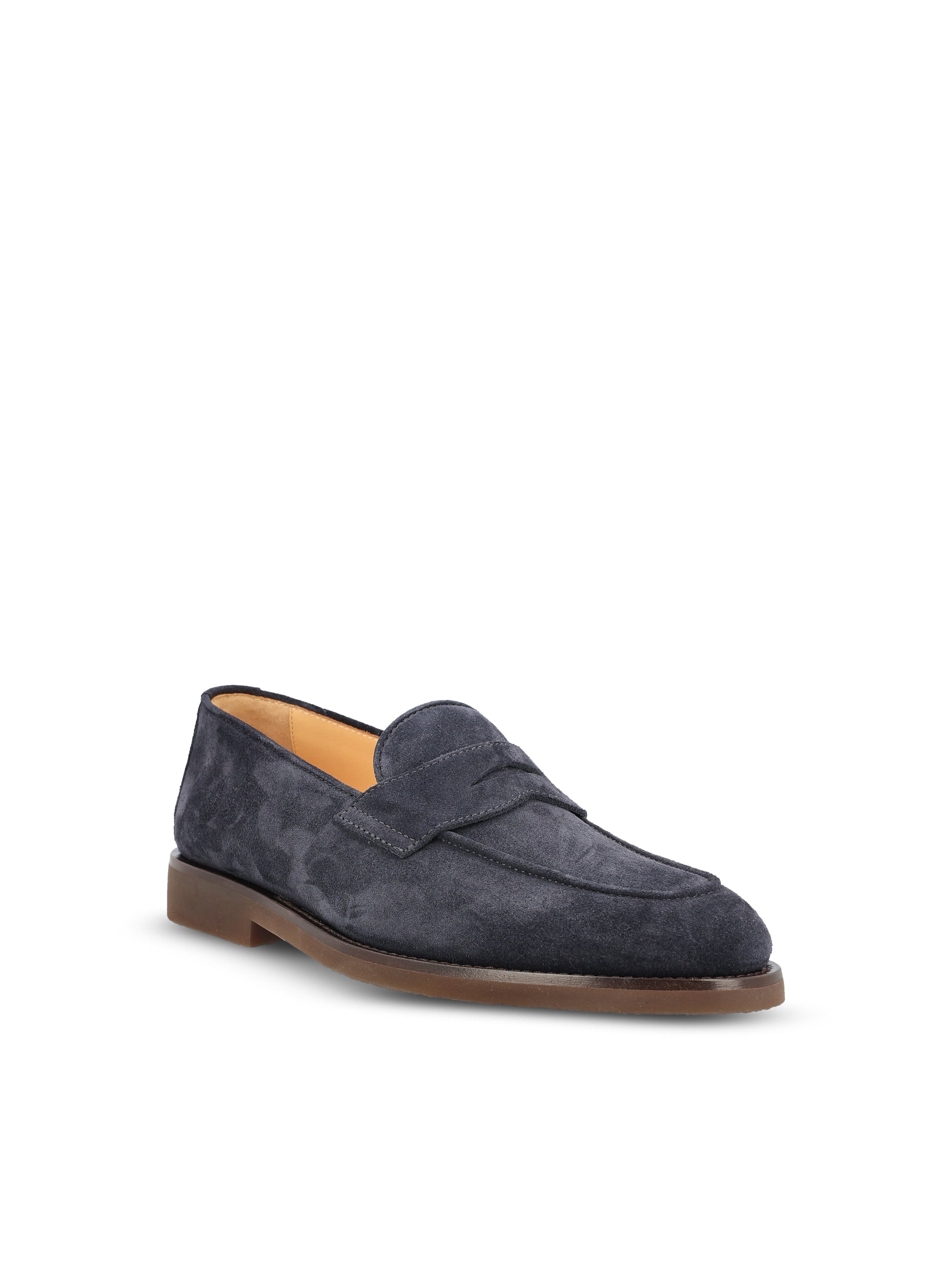 Brunello Cucinelli Mocassini realizzati in camoscio., view 2