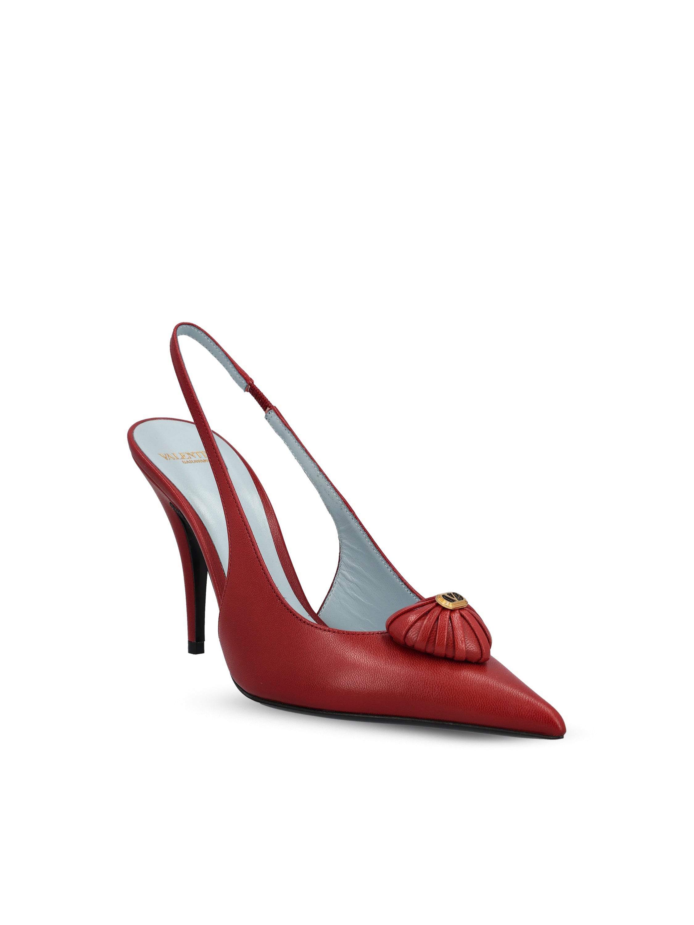 Valentino Garavani Décolleté slingback in pelle., view 2