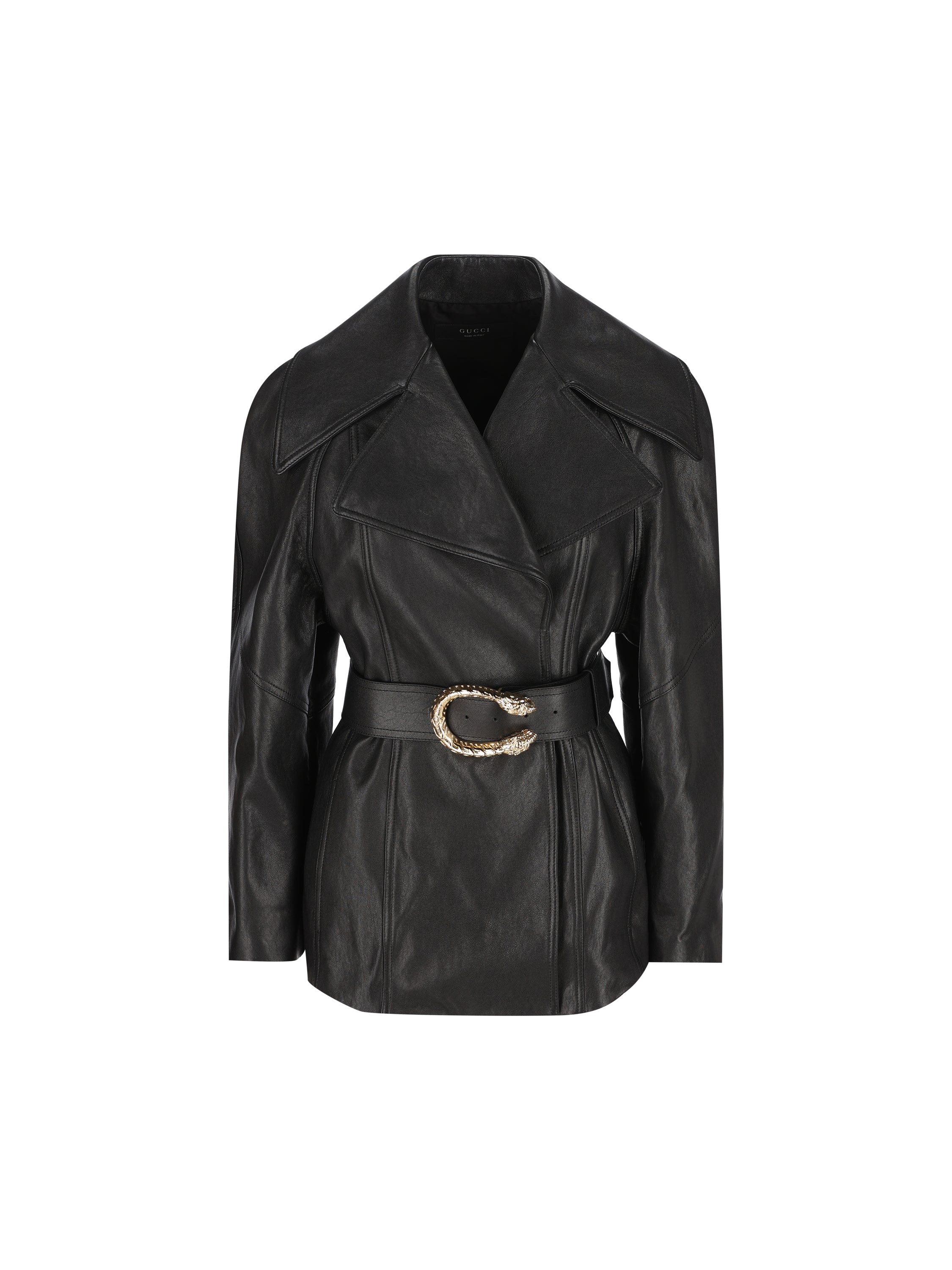 Gucci Trench in pelle.
