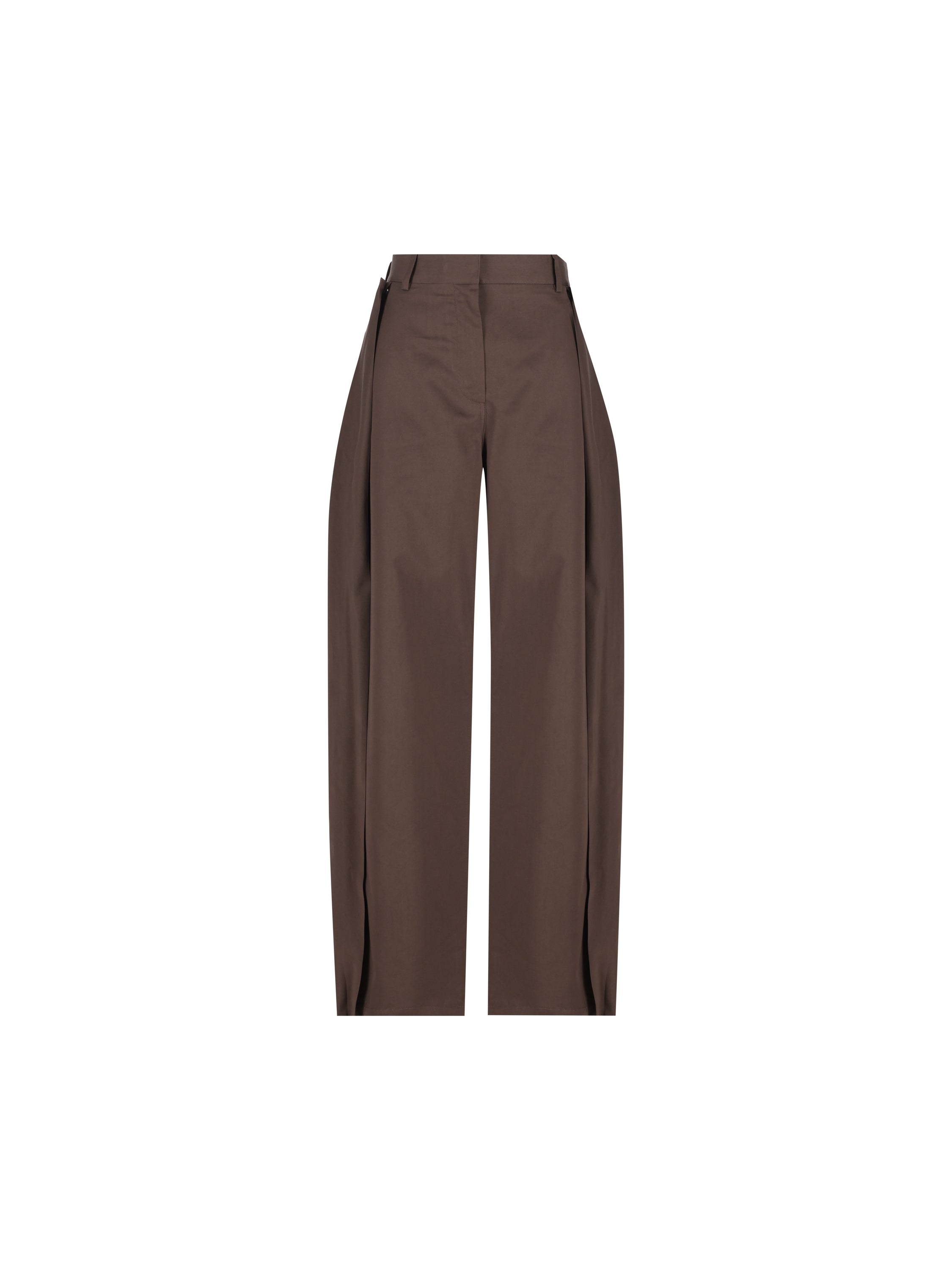 Loewe Pantaloni in gabardine di cotone e seta.