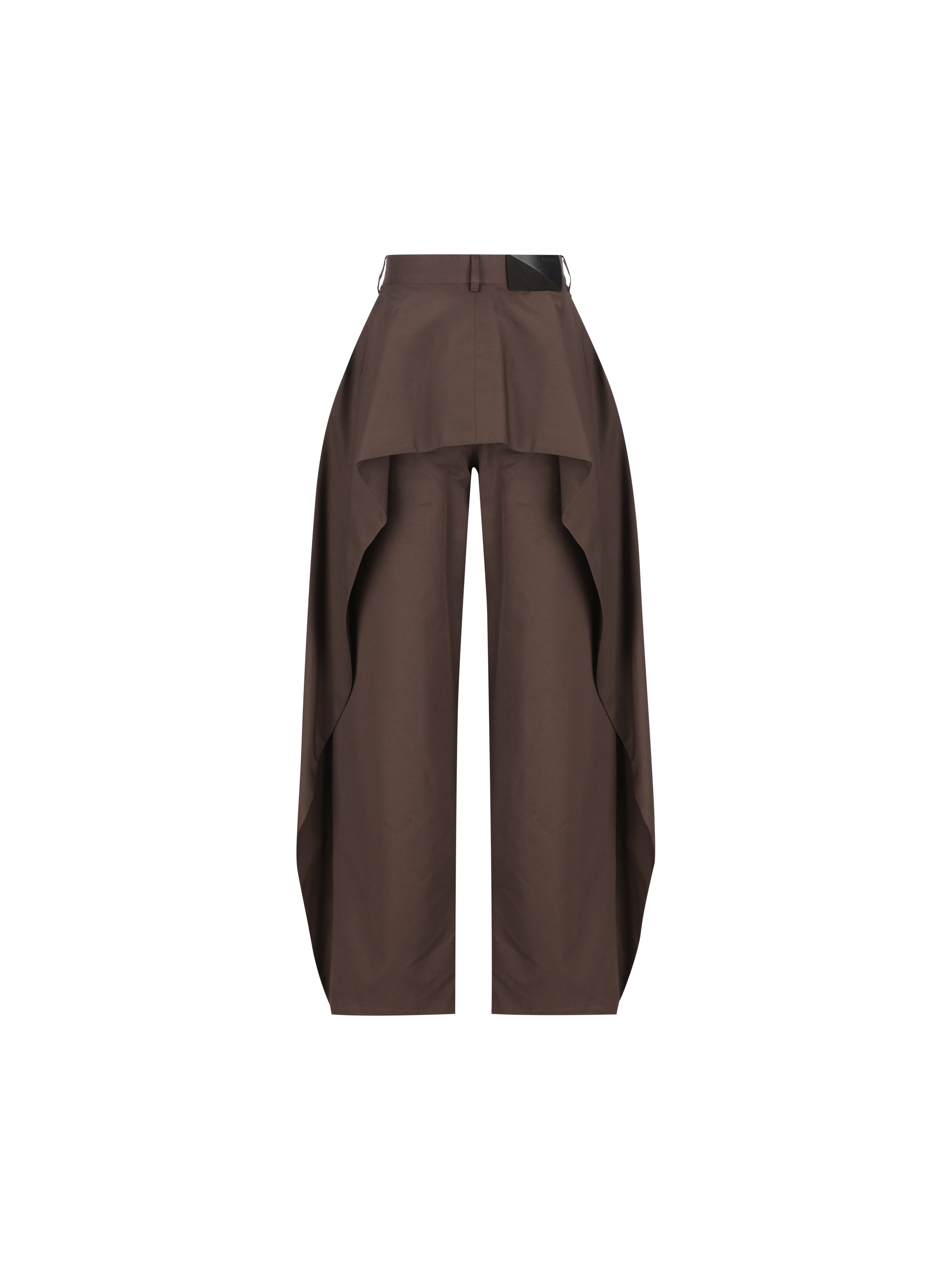 Loewe Pantaloni in gabardine di cotone e seta., view 2