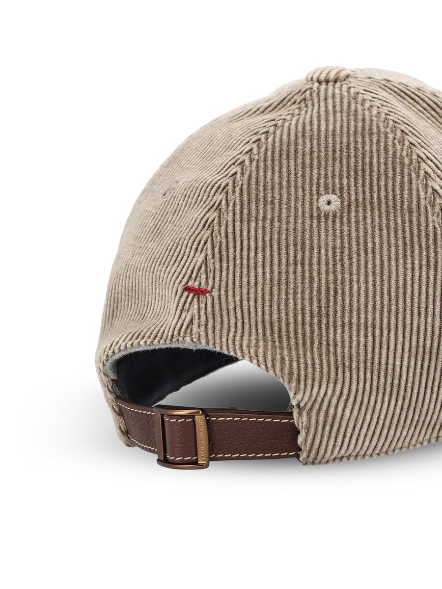 Brunello Cucinelli Cappello realizzato in cotone., view 4