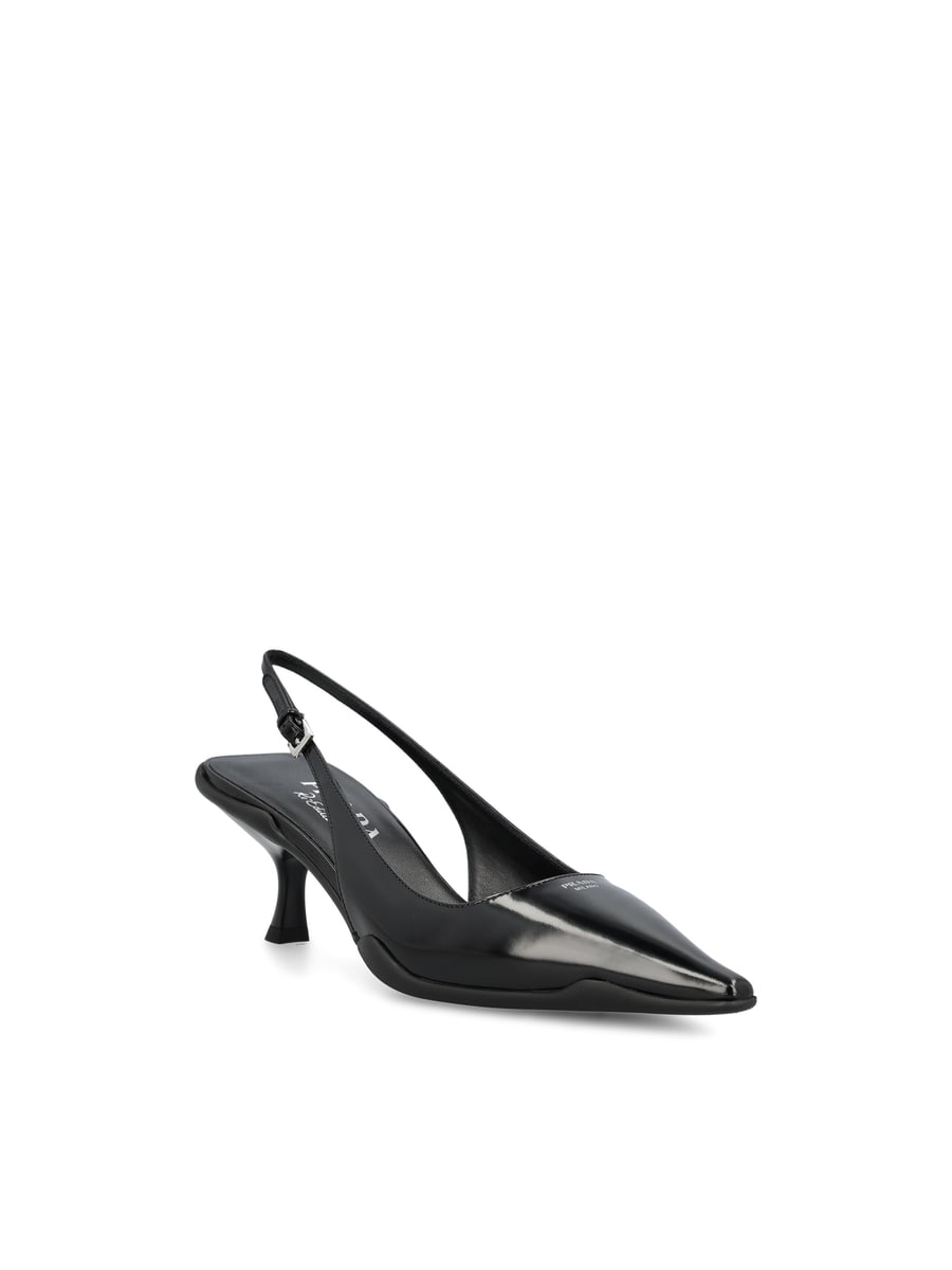Prada Slingback realizzate in pelle., view 2