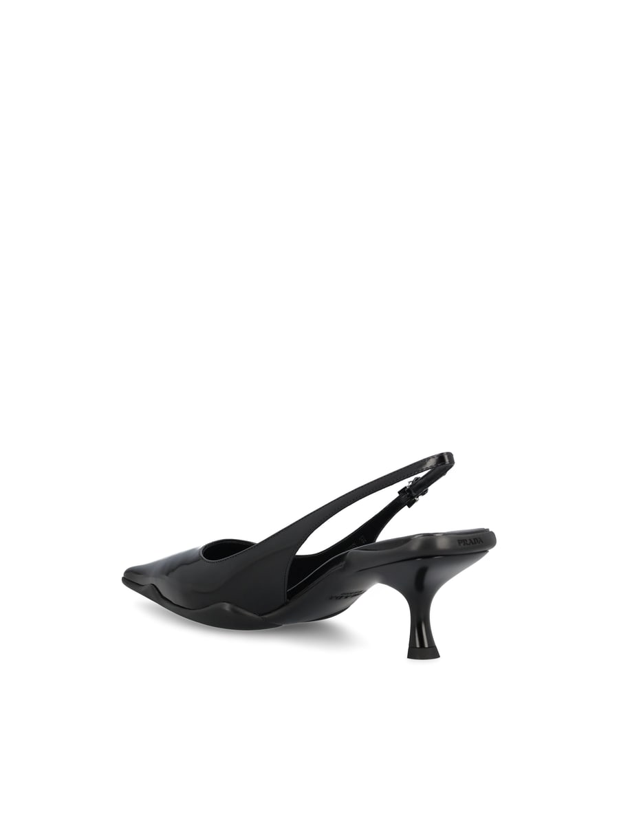 Prada Slingback realizzate in pelle., view 3