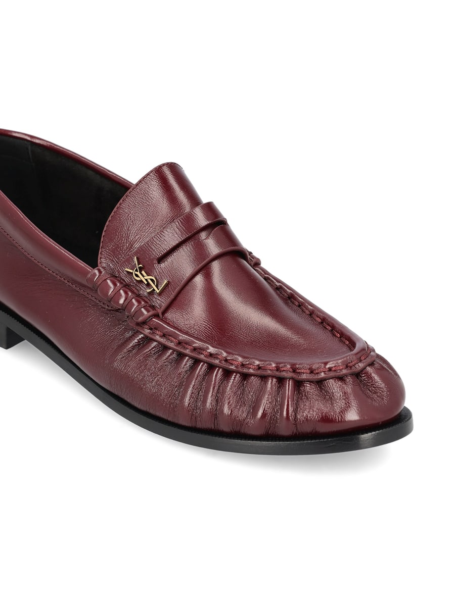 Saint Laurent Mocassini realizzati in pelle., view 4