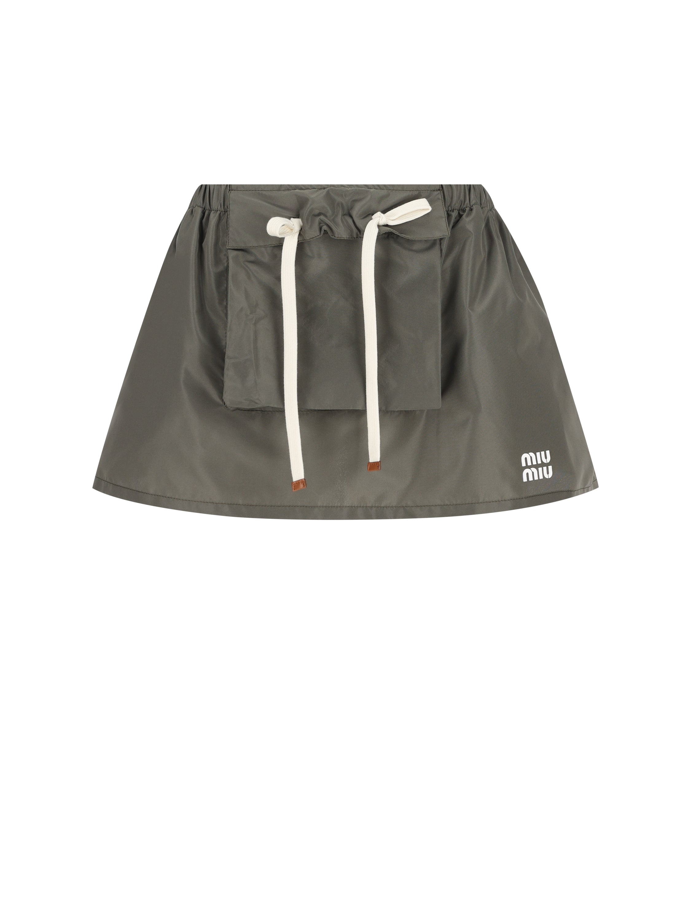 Miu Miu Minigonna realizzata in tela.