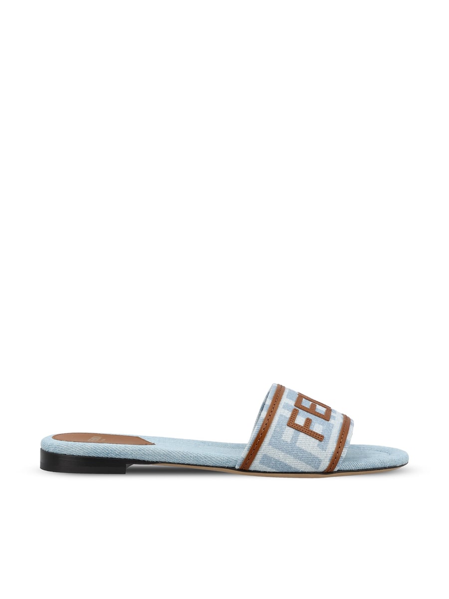Fendi Slide realizzate in poliammide.