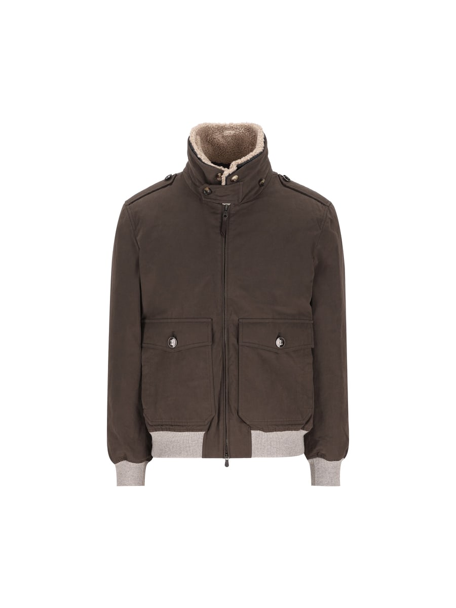 Brunello Cucinelli Bomber realizzato in cotone