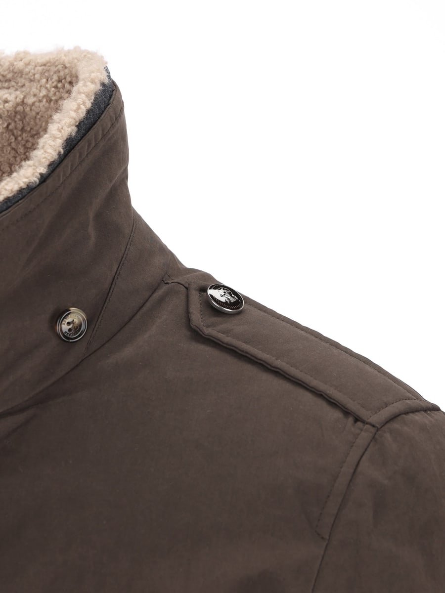 Brunello Cucinelli Bomber realizzato in cotone, view 4