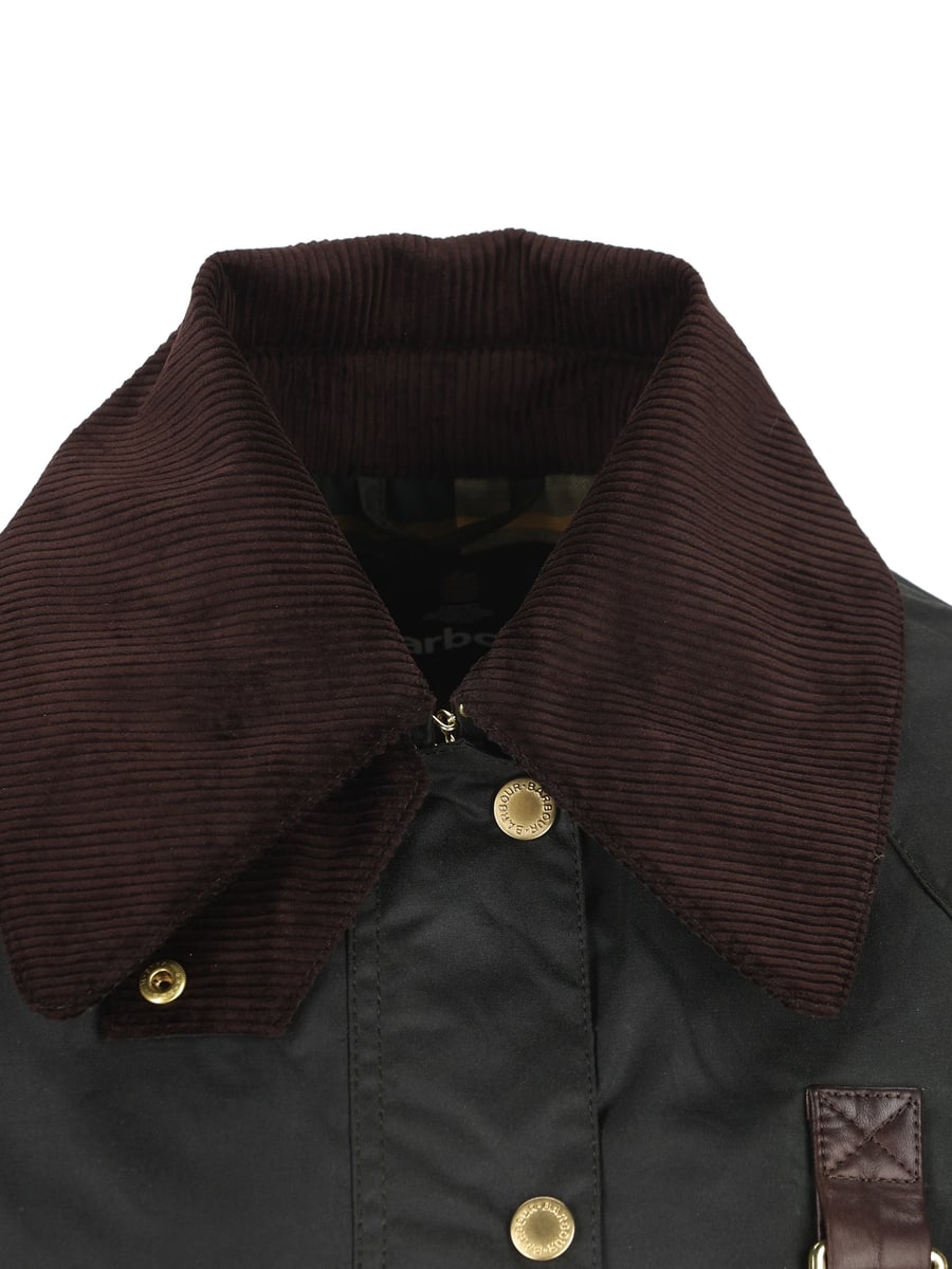 BARBOUR Giacca realizzata in cotone cerato., view 4