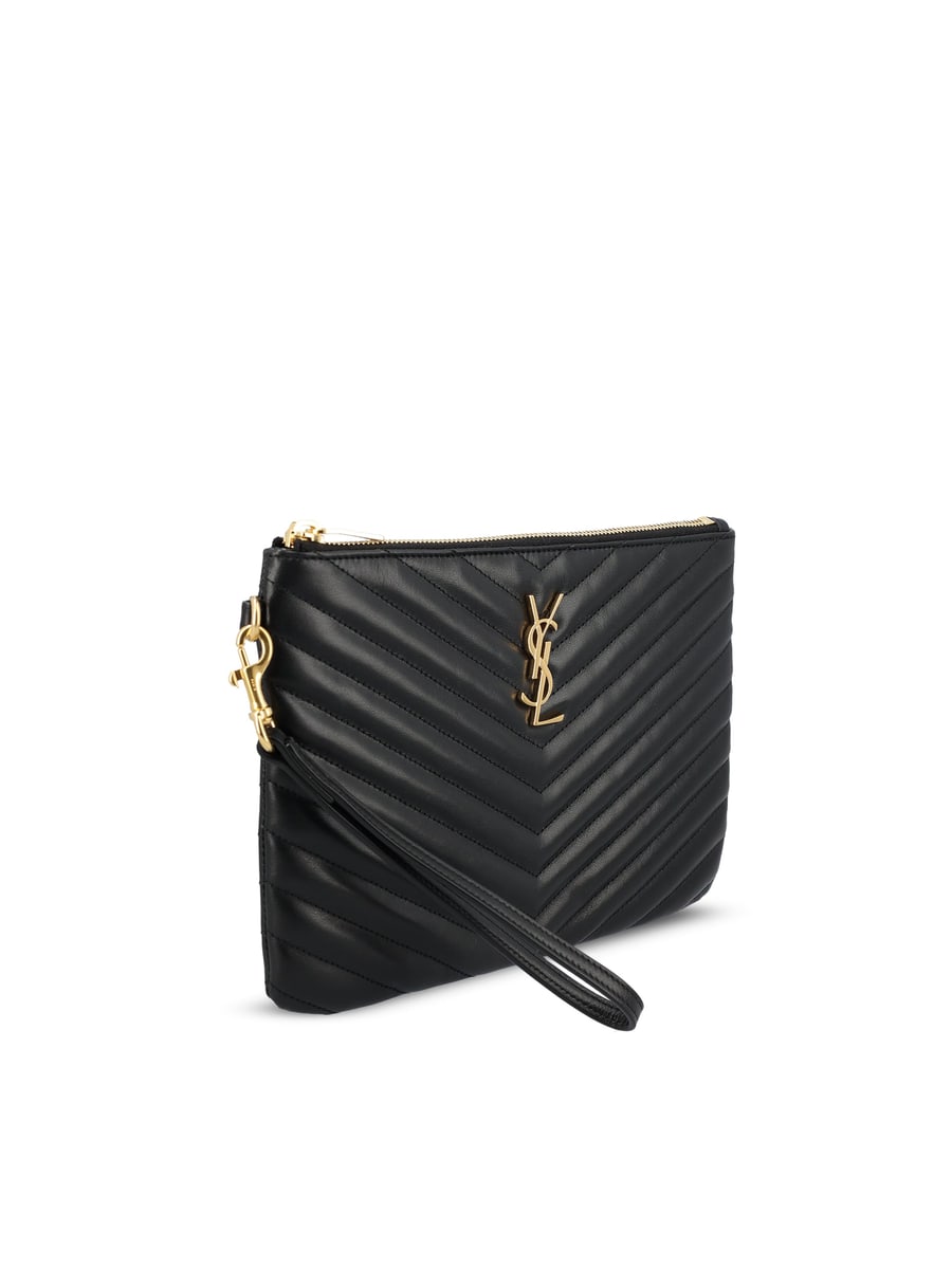 Saint Laurent Pouch in pelle., view 3
