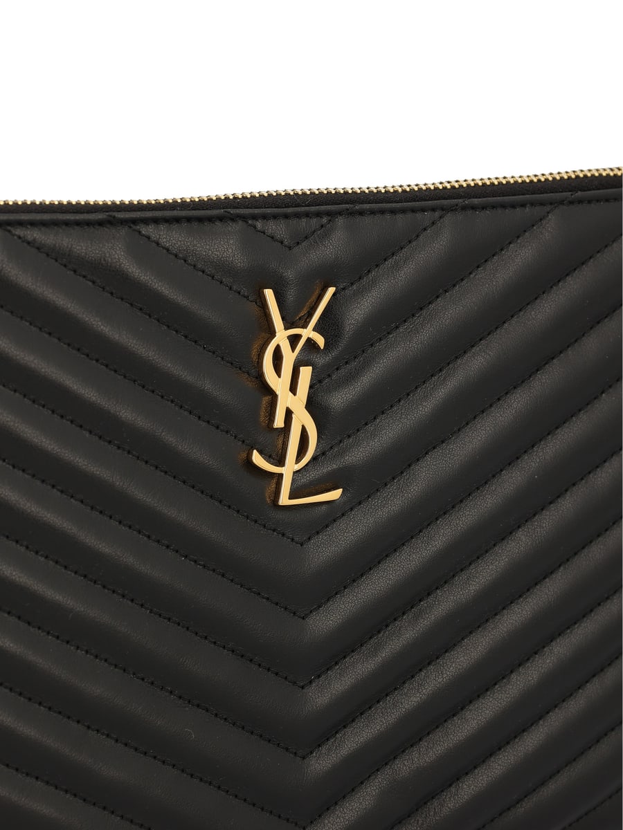 Saint Laurent Pouch in pelle., view 4