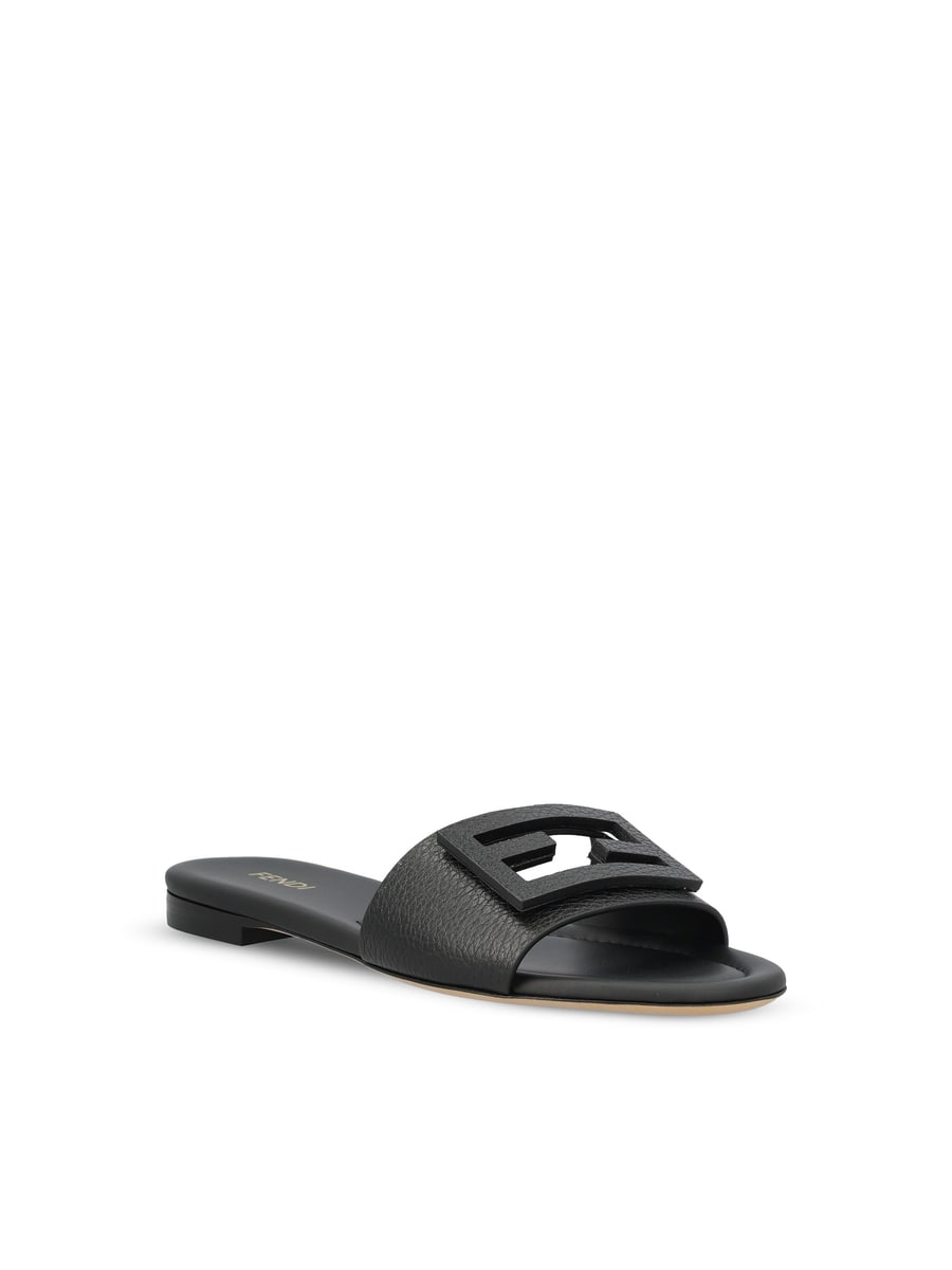 Fendi Slide in pelle, view 2
