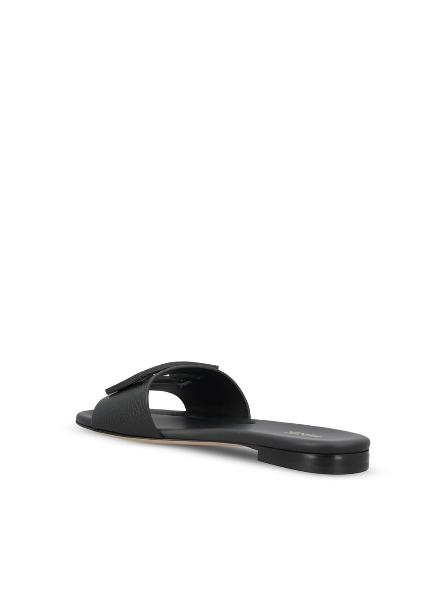 Fendi Slide in pelle, view 3