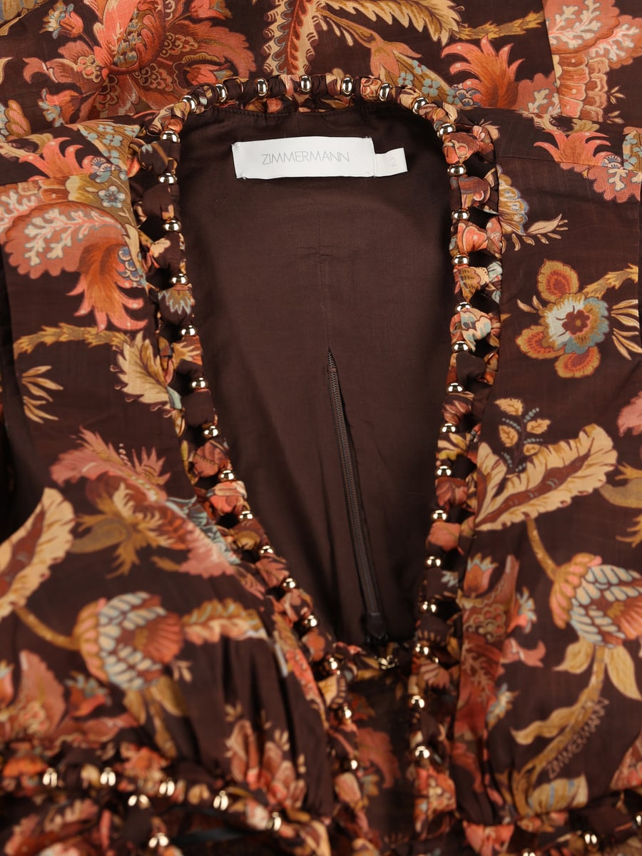 Zimmermann Abito realizzato in cotone., view 4