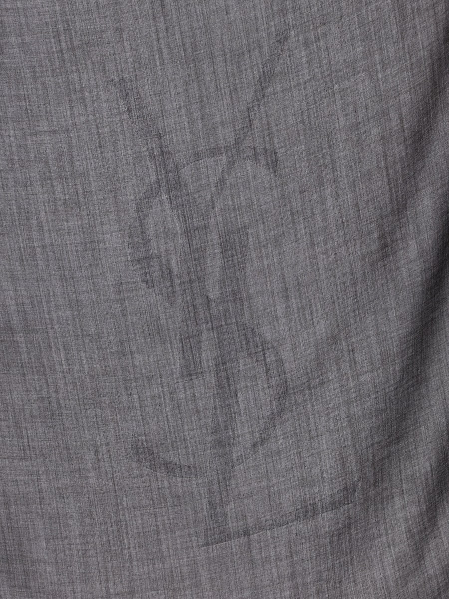 Saint Laurent Sciarpa realizzata in misto seta, view 2
