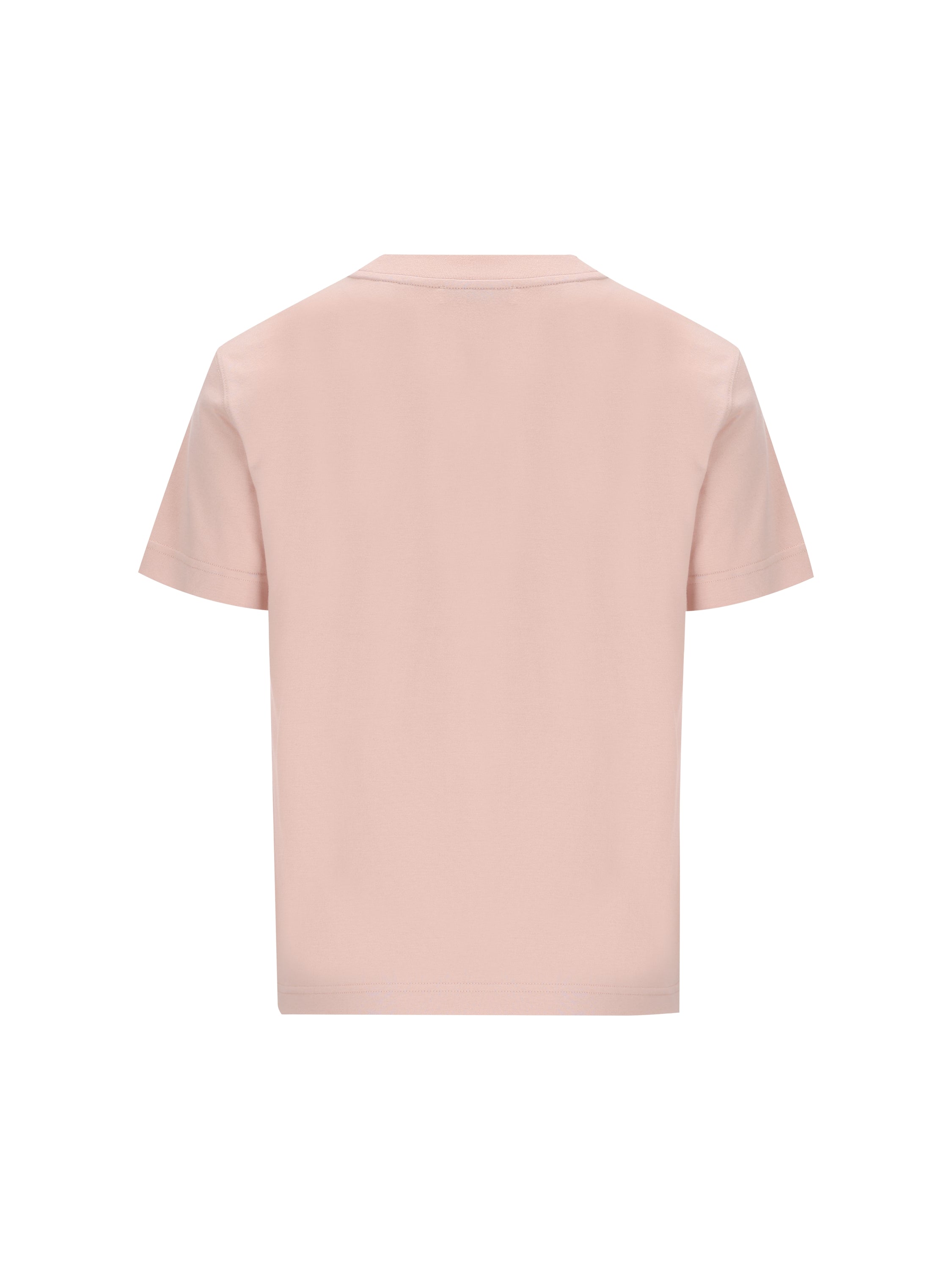Burberry T-shirt girocollo in jersey di cotone, view 2
