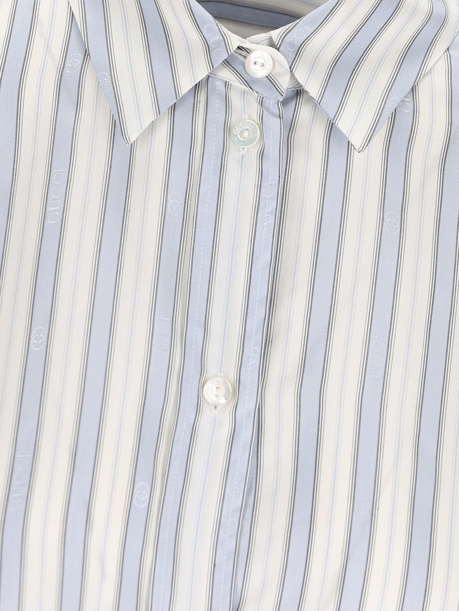 Gucci Camicia in seta jacquard., view 4