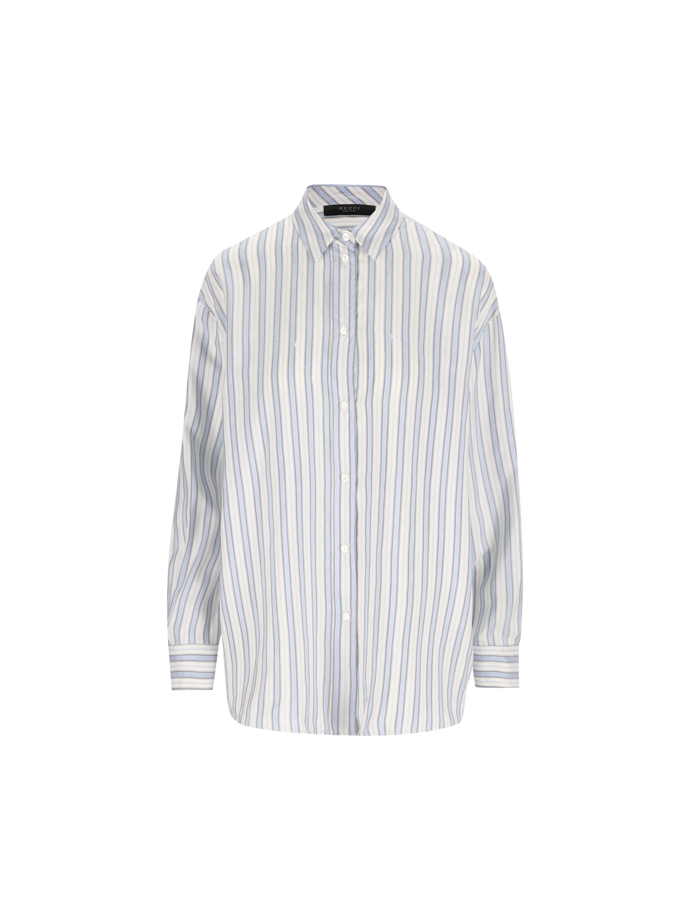Gucci Camicia in seta jacquard.