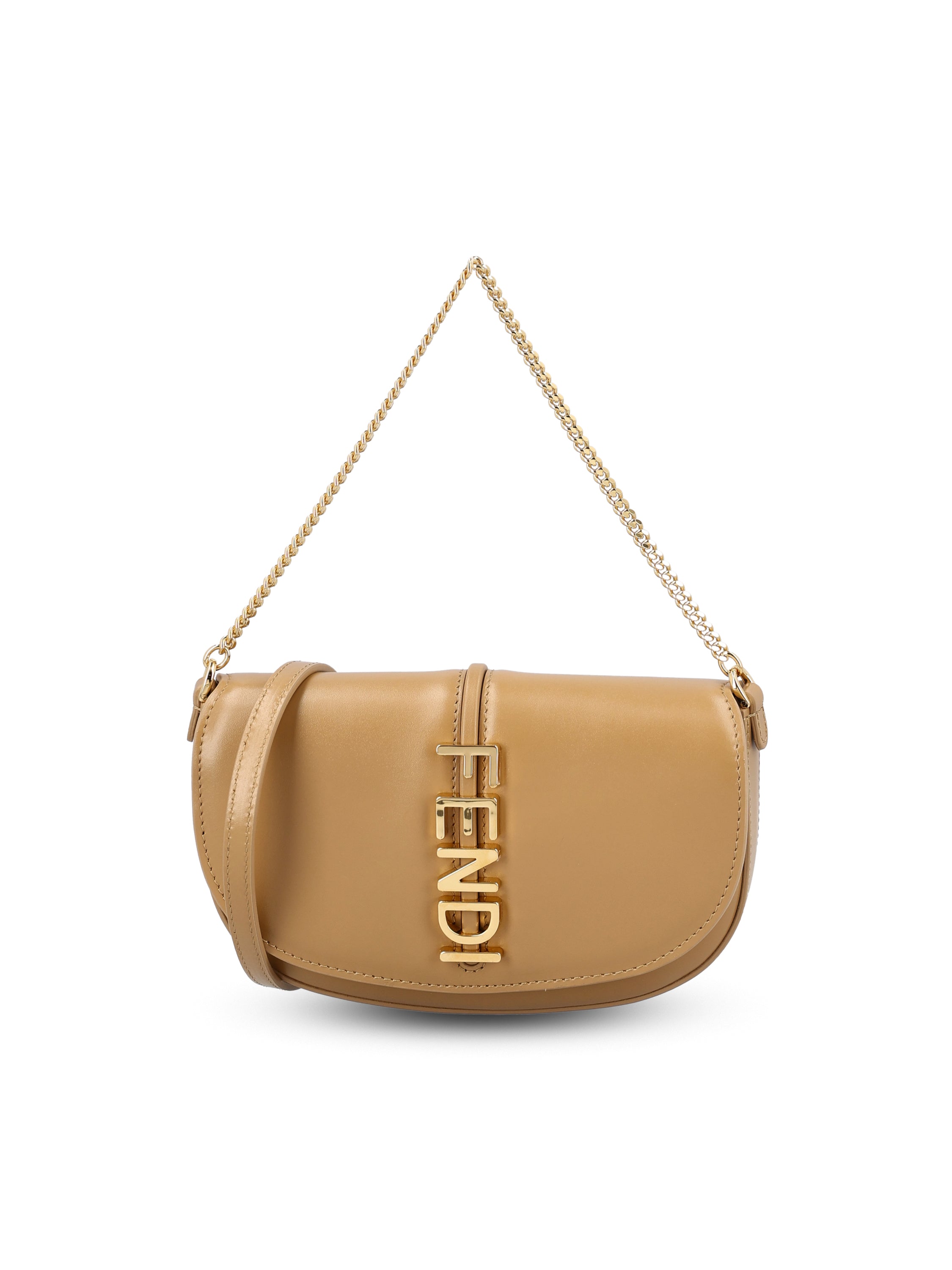 Fendi Wallet on Chain realizzato in pelle.