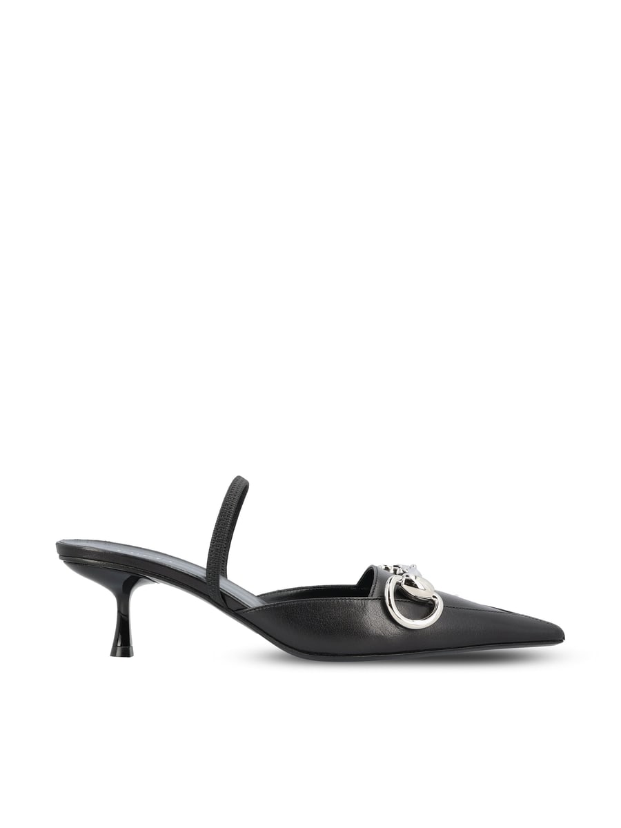 Gucci Décolleté slingback in pelle.