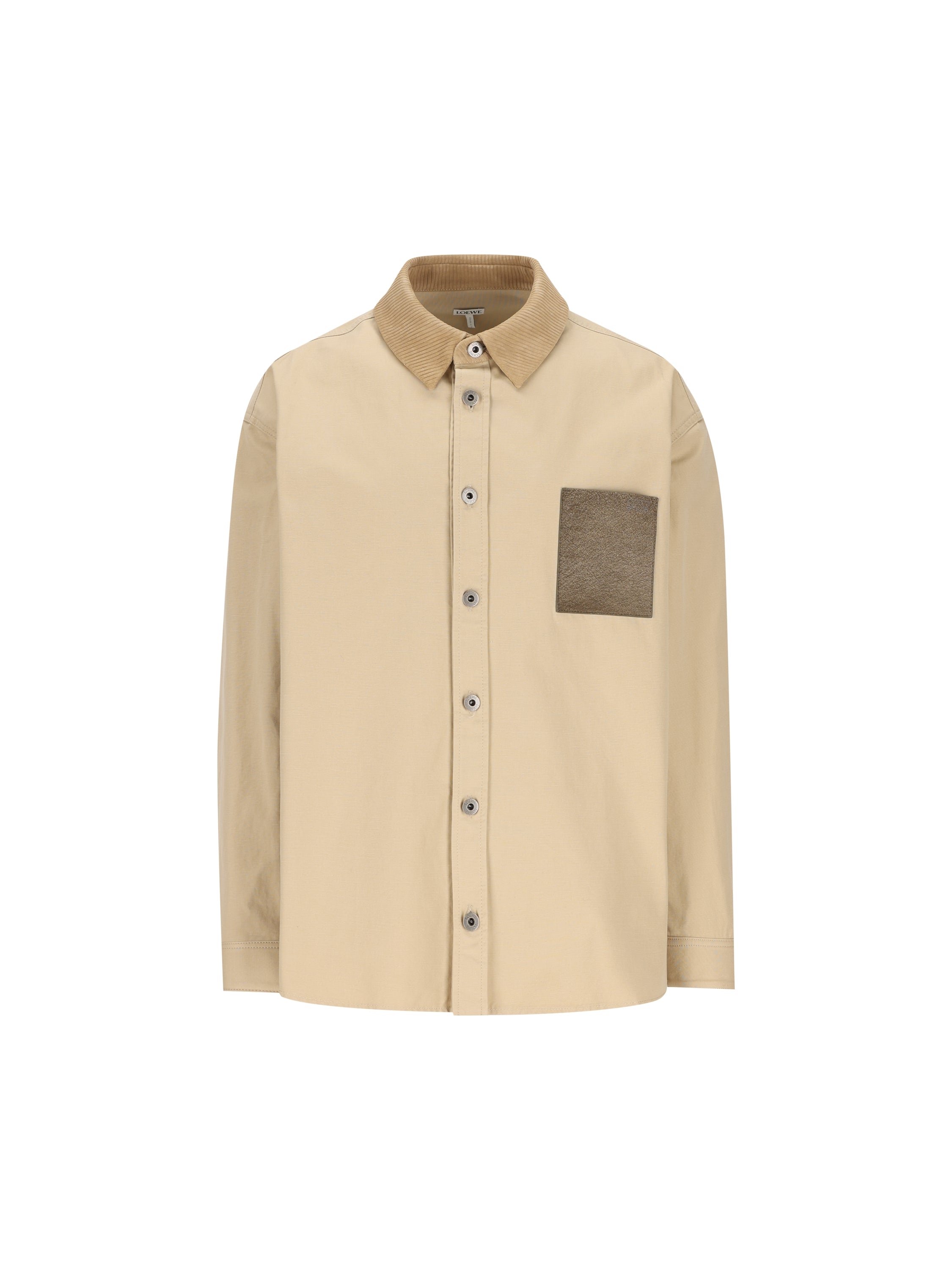 Loewe Giacca-camicia In tela di cotone.