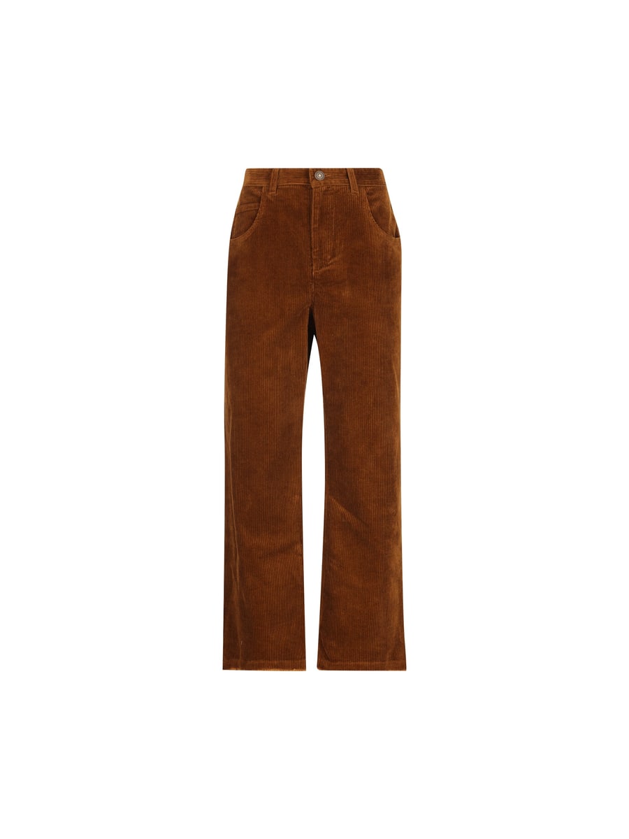 ISABEL MARANT ETOILE Pantaloni in cotone e lino.