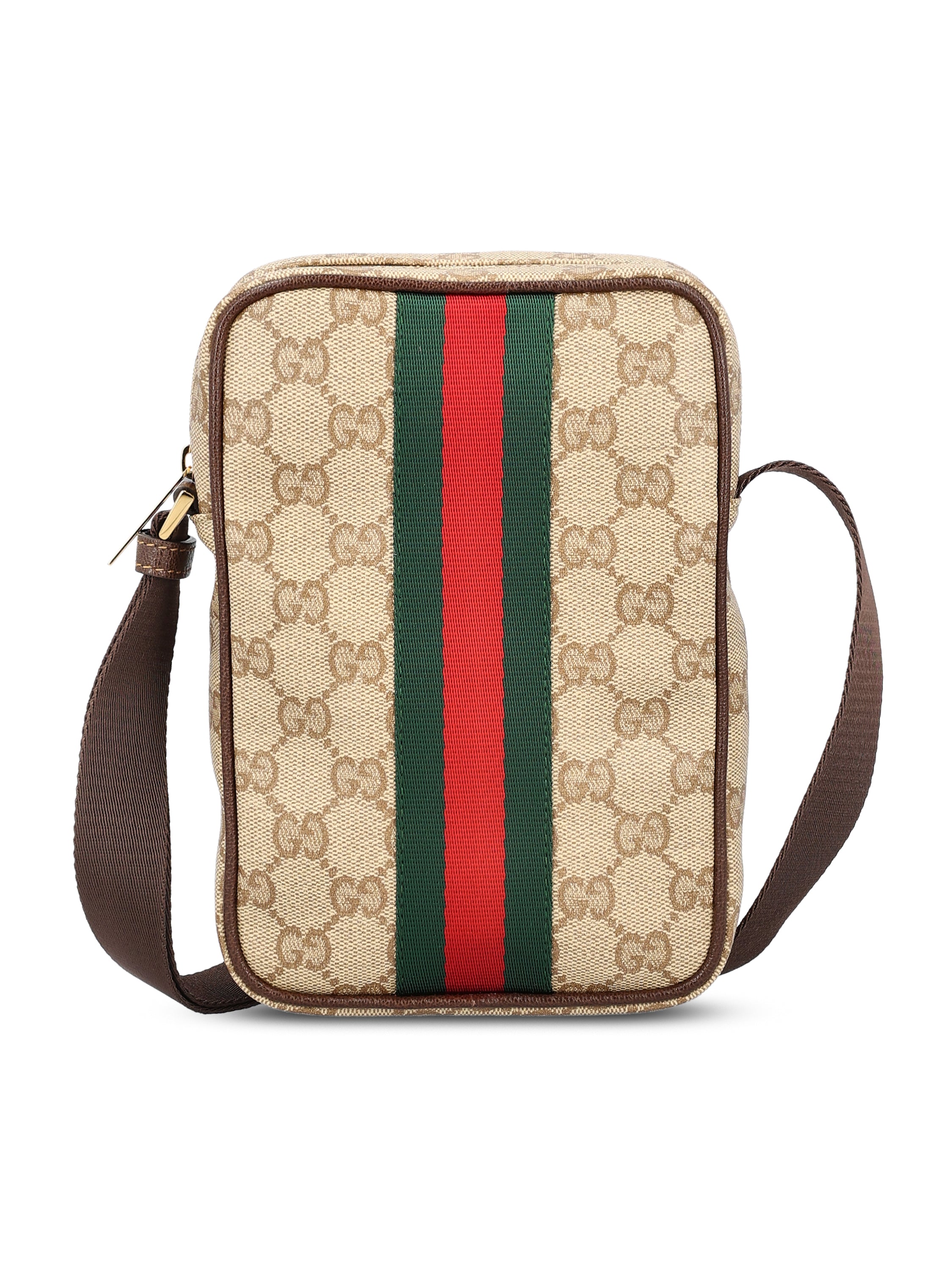 Gucci Borsa realizzata in tessuto e pelle.