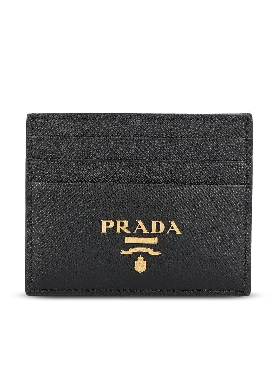 Prada Portacarte in pelle.