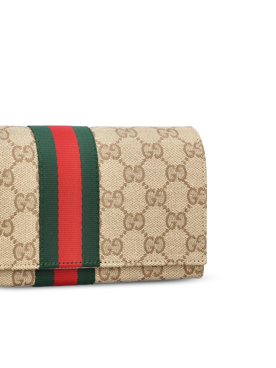 Gucci Pouch realizzata in tessuto., view 4