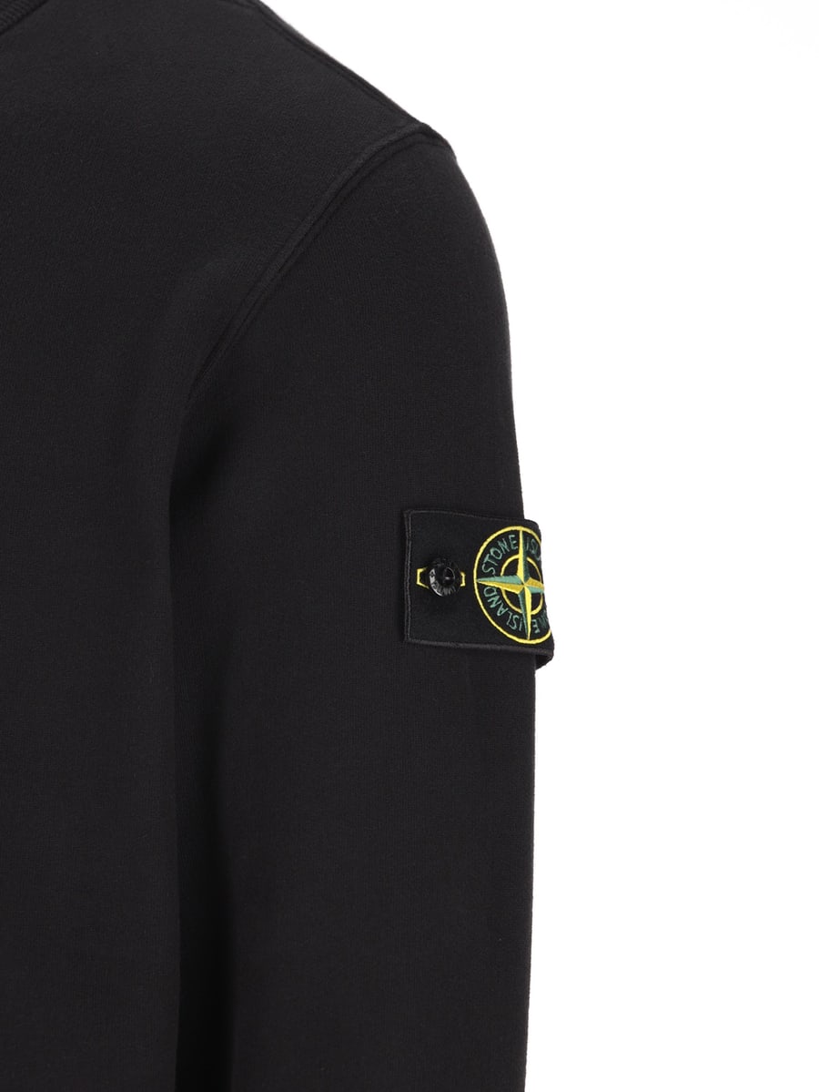 Stone Island Felpa realizzata in cotone, view 4