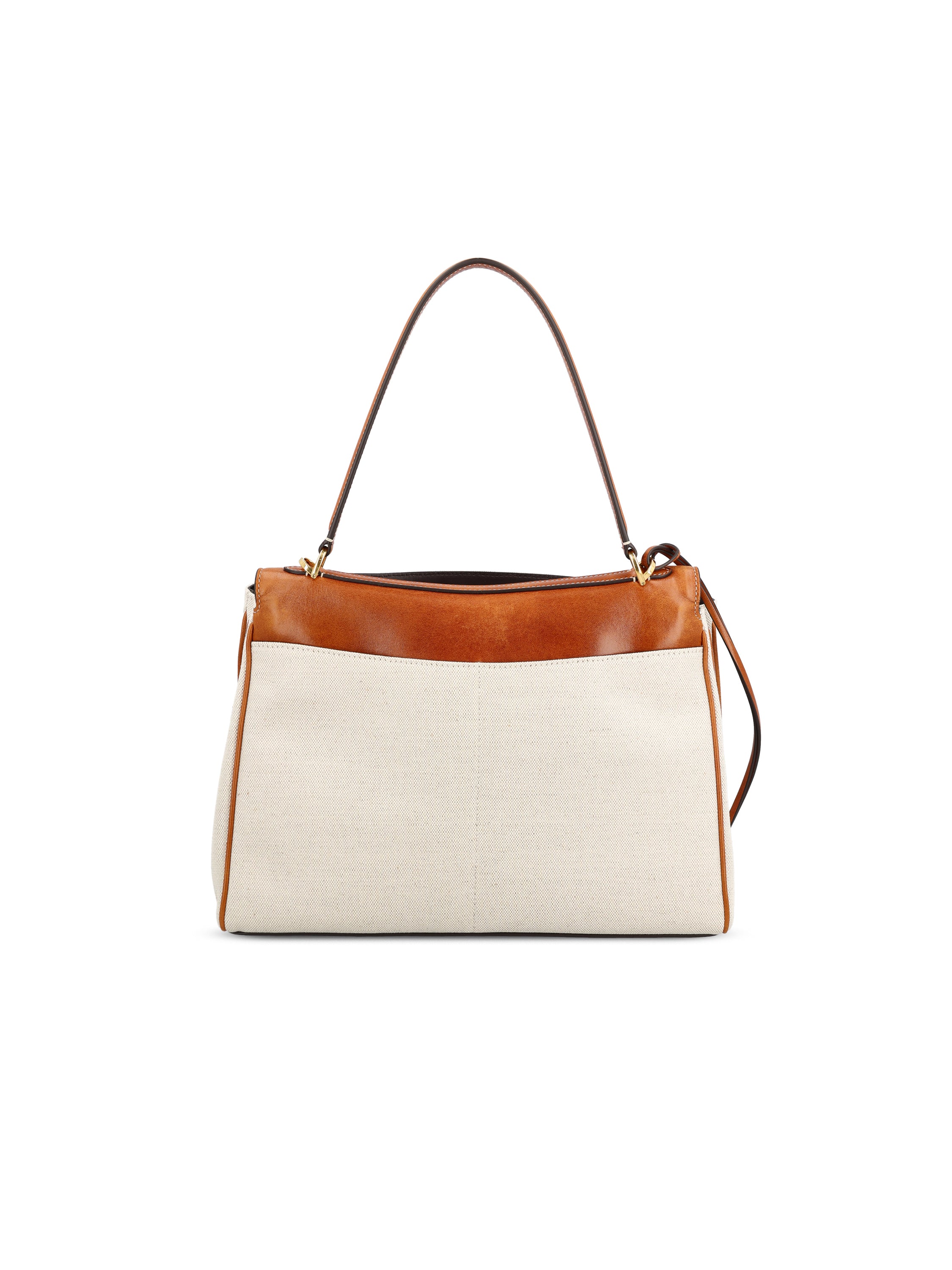 Balenciaga Borsa realizzata in lino e pelle.