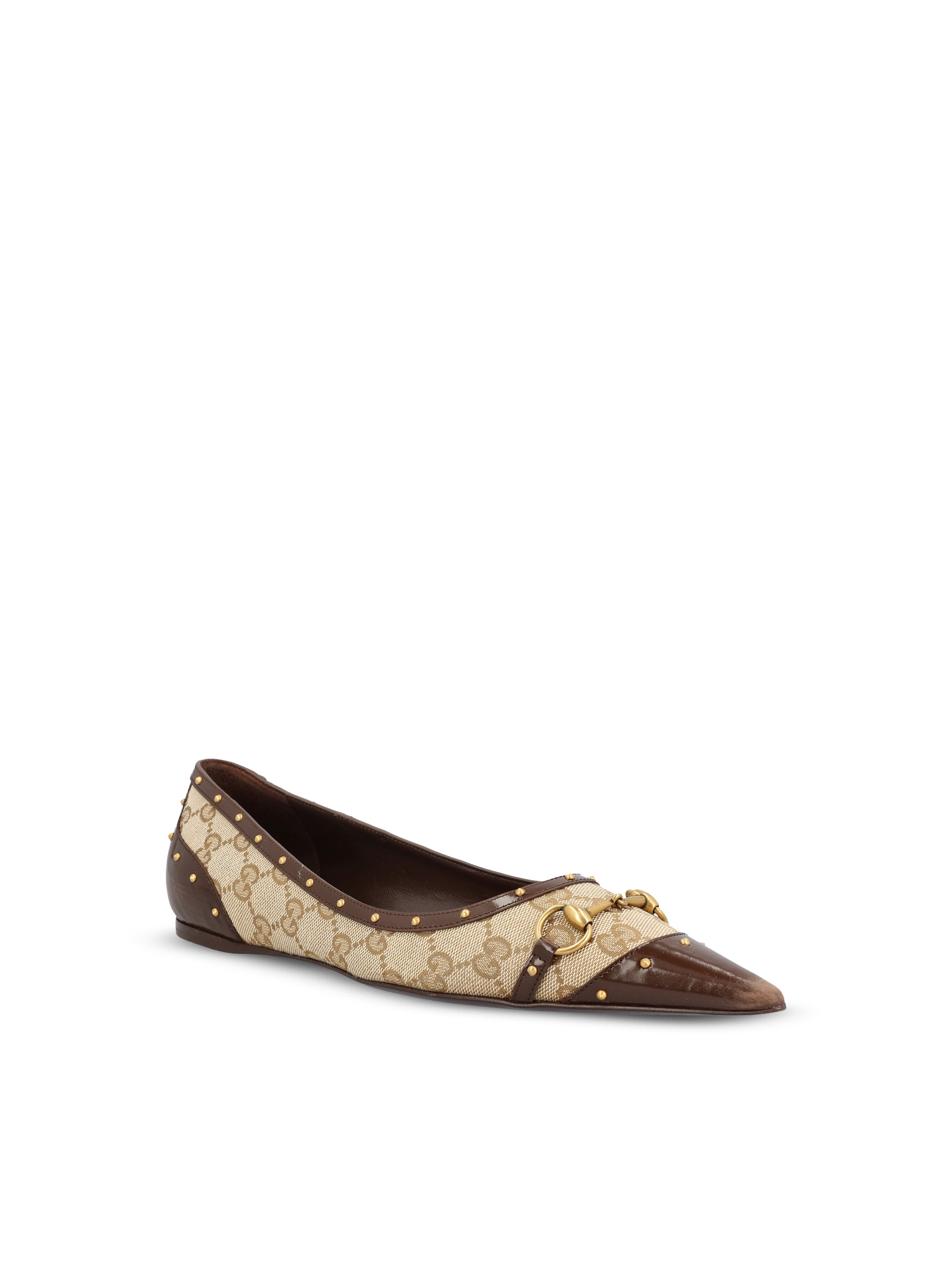 Gucci Ballerine in tessuto., view 2