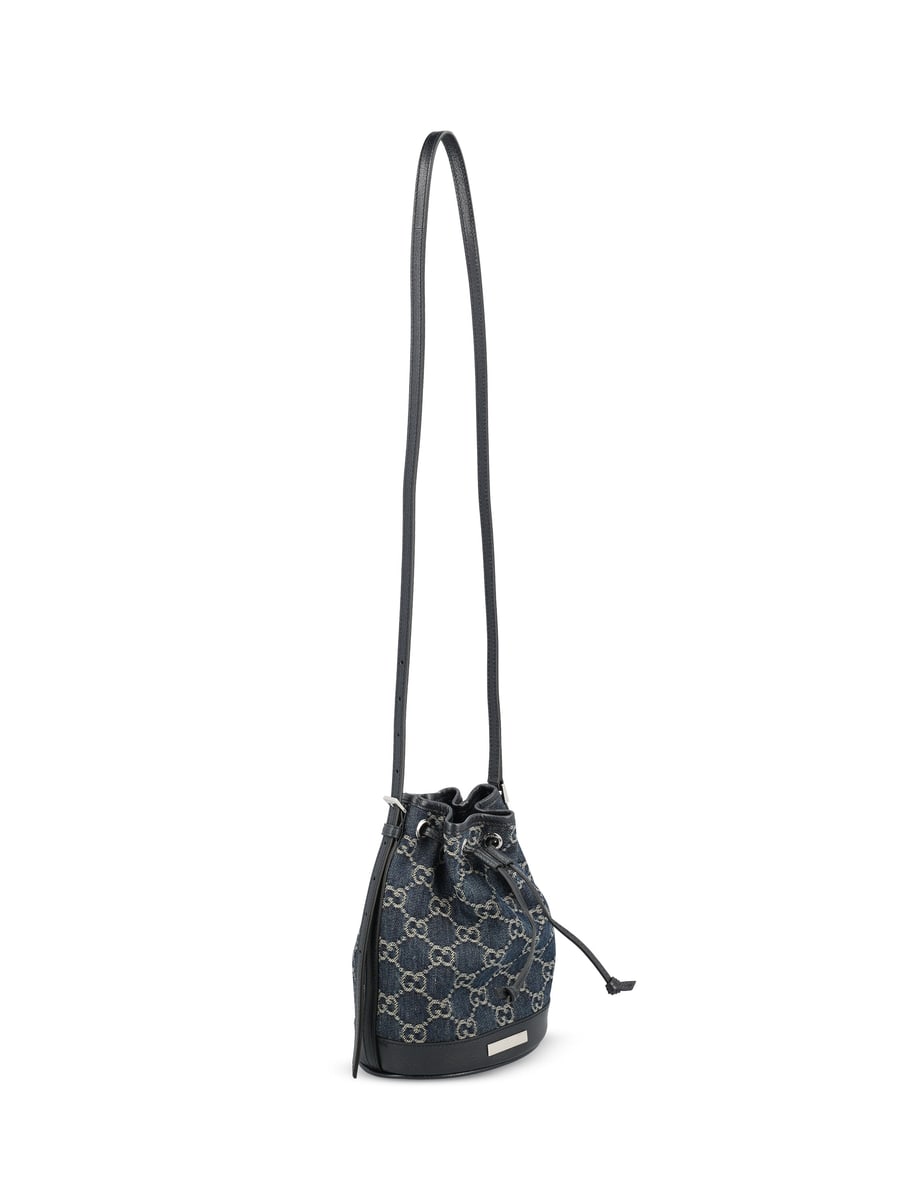 Gucci Borsa realizzata in denim., view 3